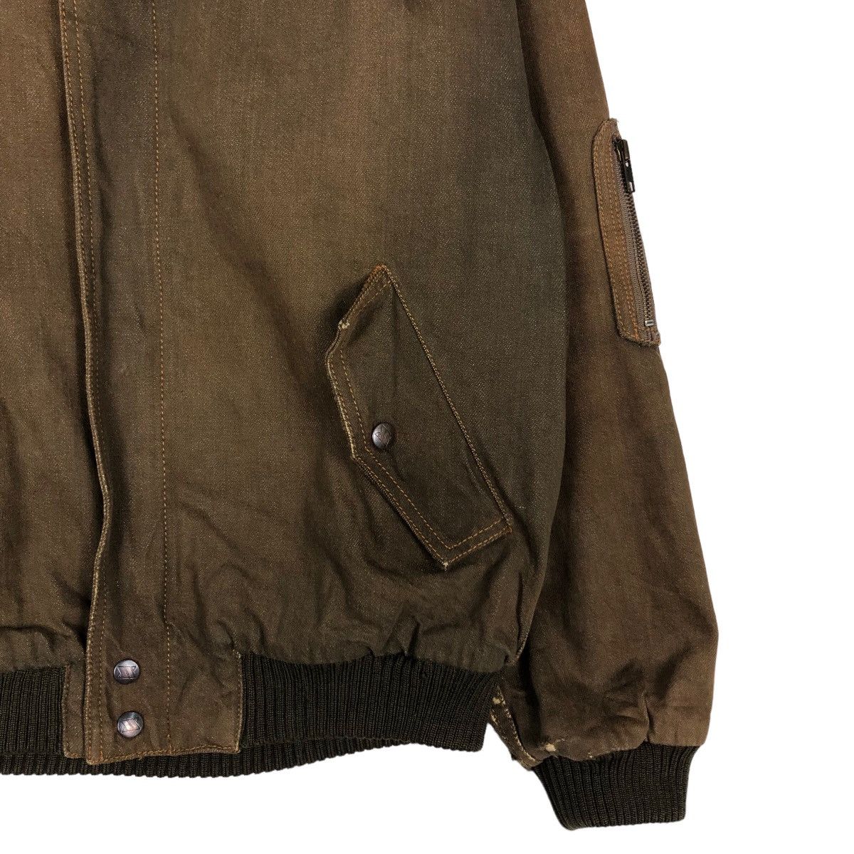 Japanese Brand 🔥Vintage Chore Bomber Jacket Biker Ixi:z Japan Issey Miyake Size US M / EU 48-50 / 2 - 5 Thumbnail