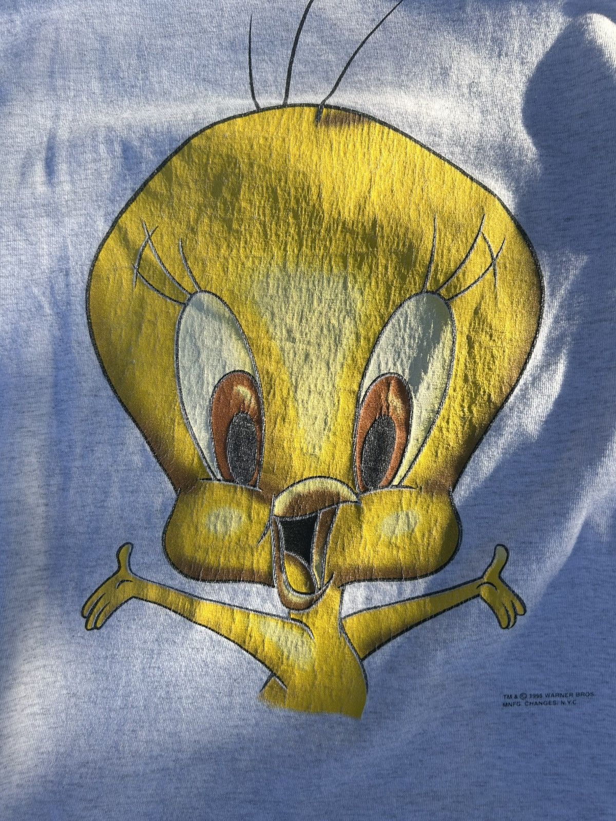 Vintage Vintage 95' Tweety Bird Tee Size US XL / EU 56 / 4 - 3 Thumbnail