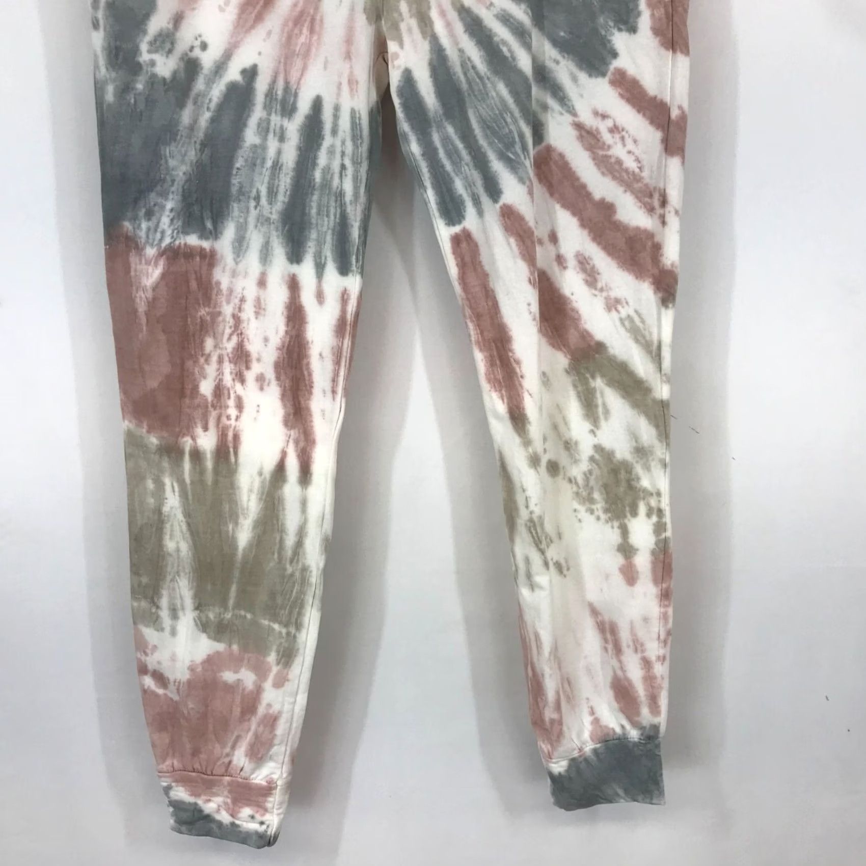 Rusty SENZA TEMPO WOMEN's L PANTS Jogger Tie Dye Rust Green White Mens WomensGirls? Size 36" / US 14 / IT 50 - 3 Thumbnail