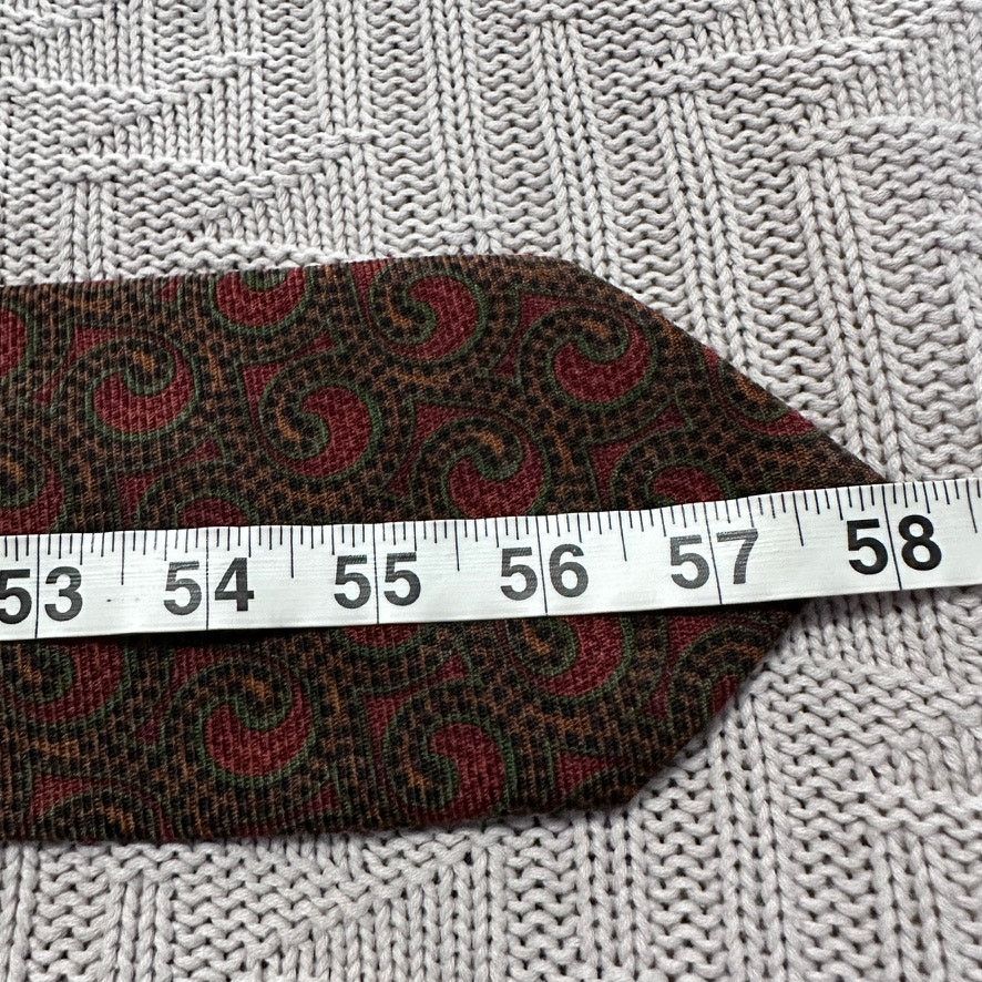 Other Biella Collezioni G Vasta brown paisley Italian wool tie Size ONE SIZE - 5 Thumbnail