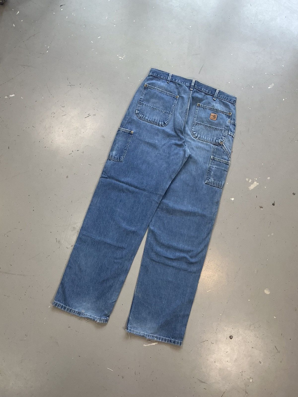 Carhartt × Vintage Vintage Carhartt b273 DST double knee denim Size US 34 / EU 50 - 10 Thumbnail