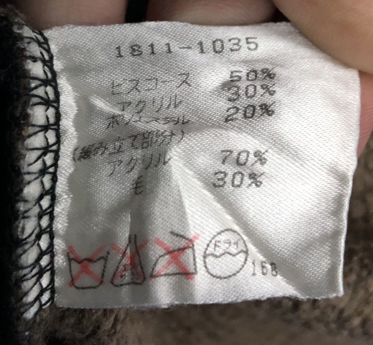 Japanese Brand Vintage Roux Di Perfe Internazionale Made In Japan Knitwear Size US L / EU 52-54 / 3 - 10 Thumbnail