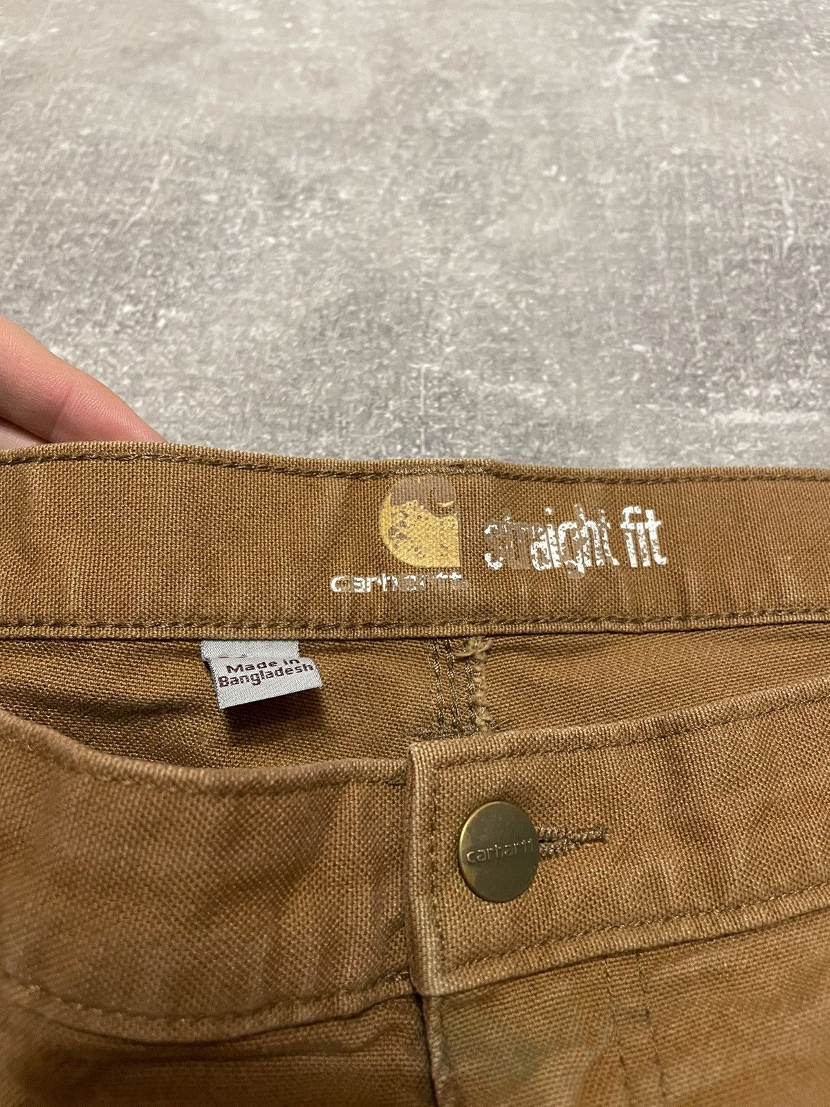 Carhartt Vintage Carhartt Carpenter Distressed Work Pants 38/34 Size US 38 / EU 54 - 23 Thumbnail