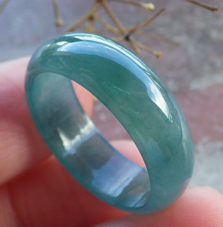 Other 106992 VS Certified Icy Jadeite Jade Green Ring NO.10.50 Size ONE SIZE - 1 Thumbnail