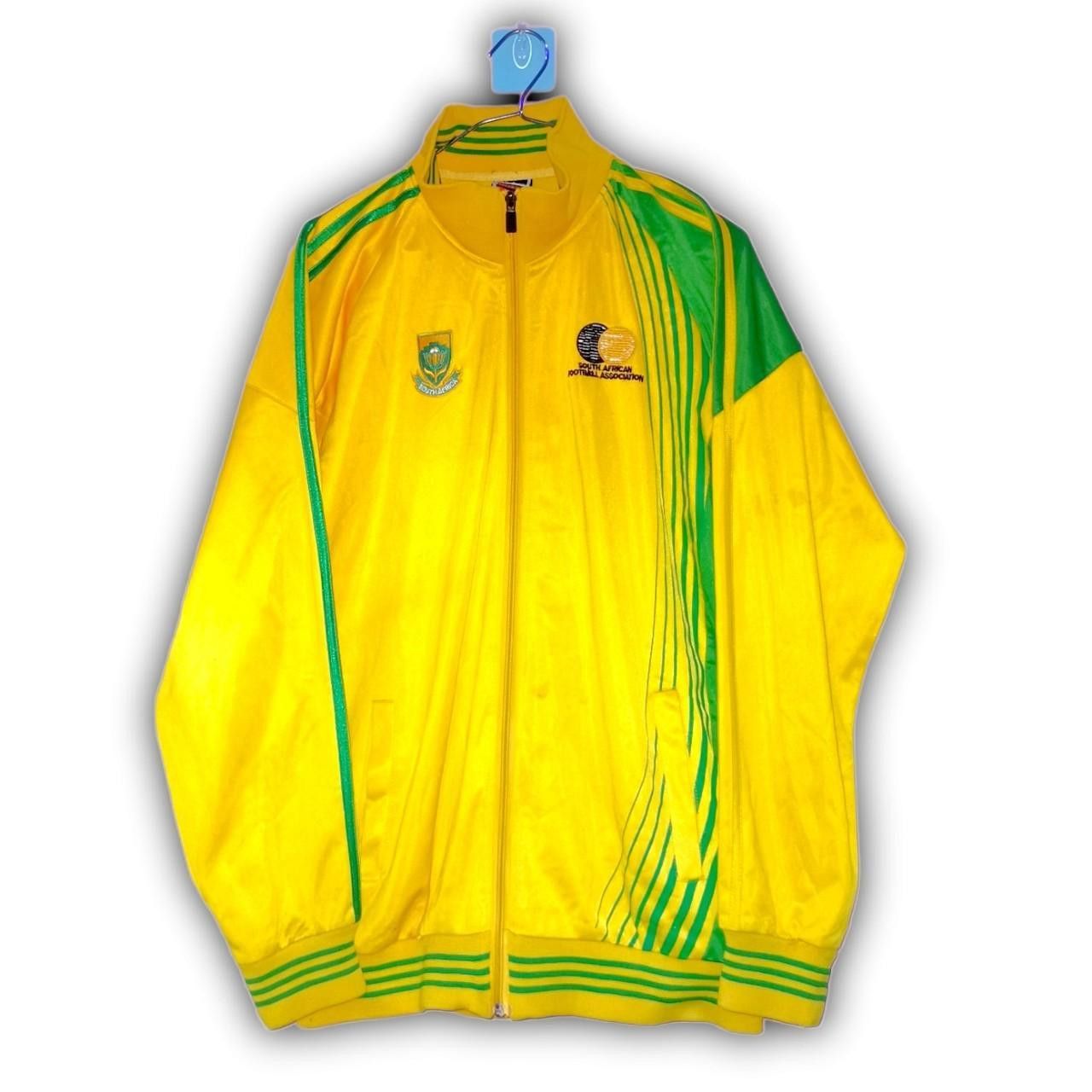 Adidas South Africa 2009 2010 Jacket Training Shirt Jersey Size US XL / EU 56 / 4 - 1 Thumbnail