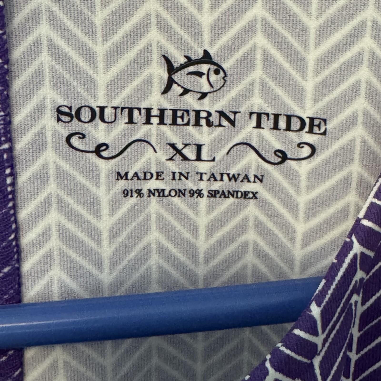Southern Tide Southern Tide Audrey Chevron Shift Dress-XL Size XL / US 12-14 / IT 48-50 - 3 Thumbnail