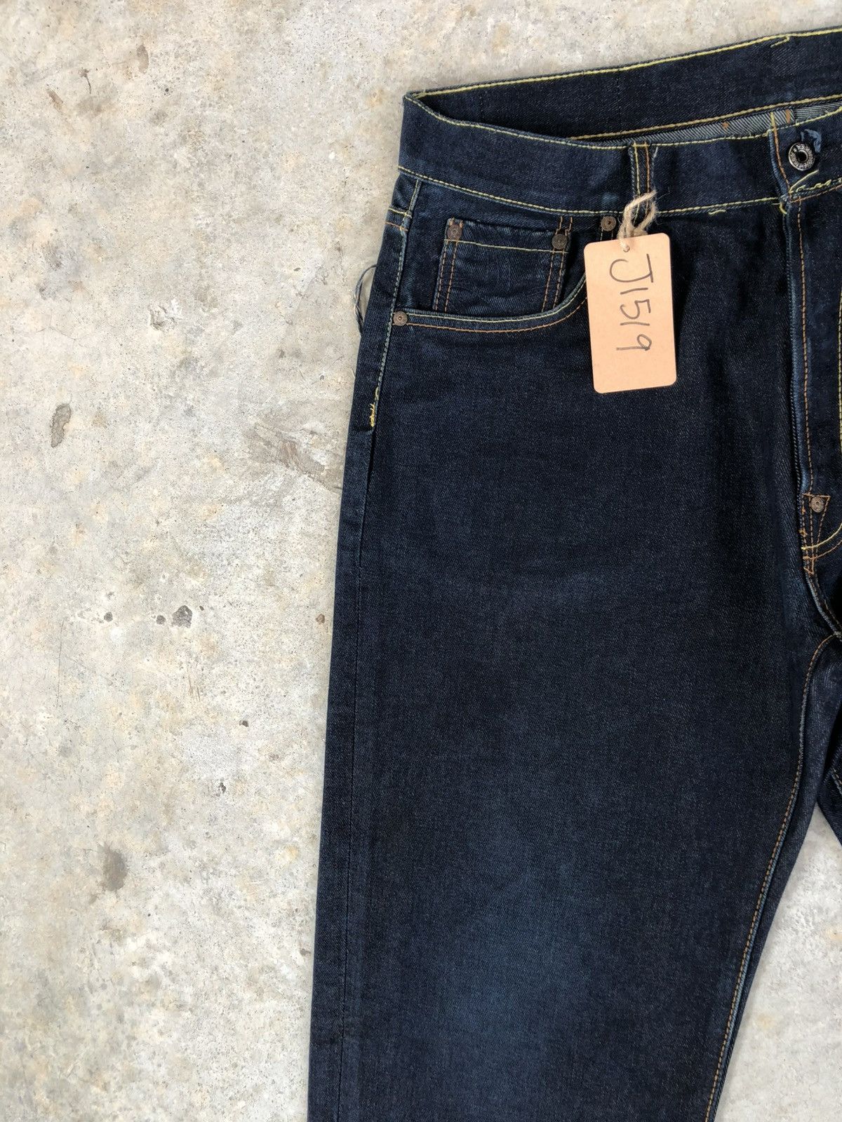 RMC Jeans Red Monkey Company Embroidered Jeans Selvedge Denim Size US 36 / EU 52 - 4 Thumbnail