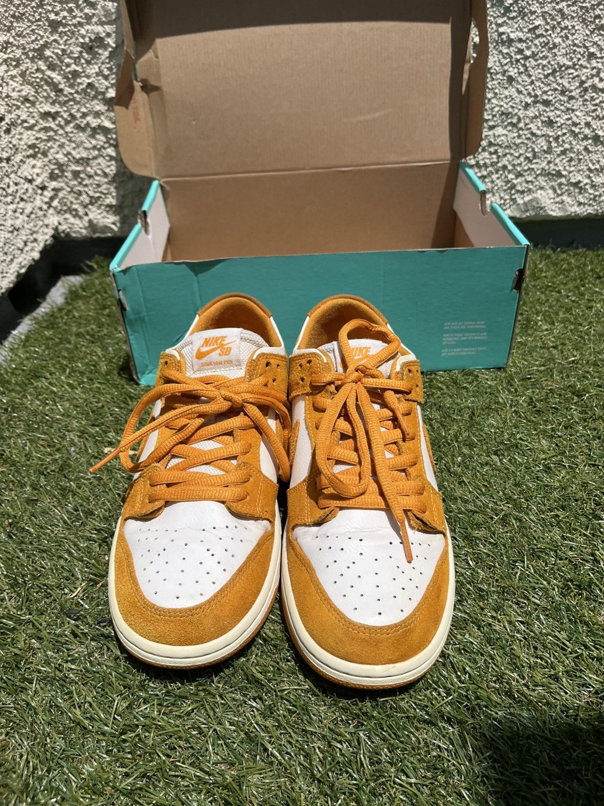 Nike × Nike SB Nike SB Dunk Circuit Organge Size US 10 / EU 43 - 2 Thumbnail