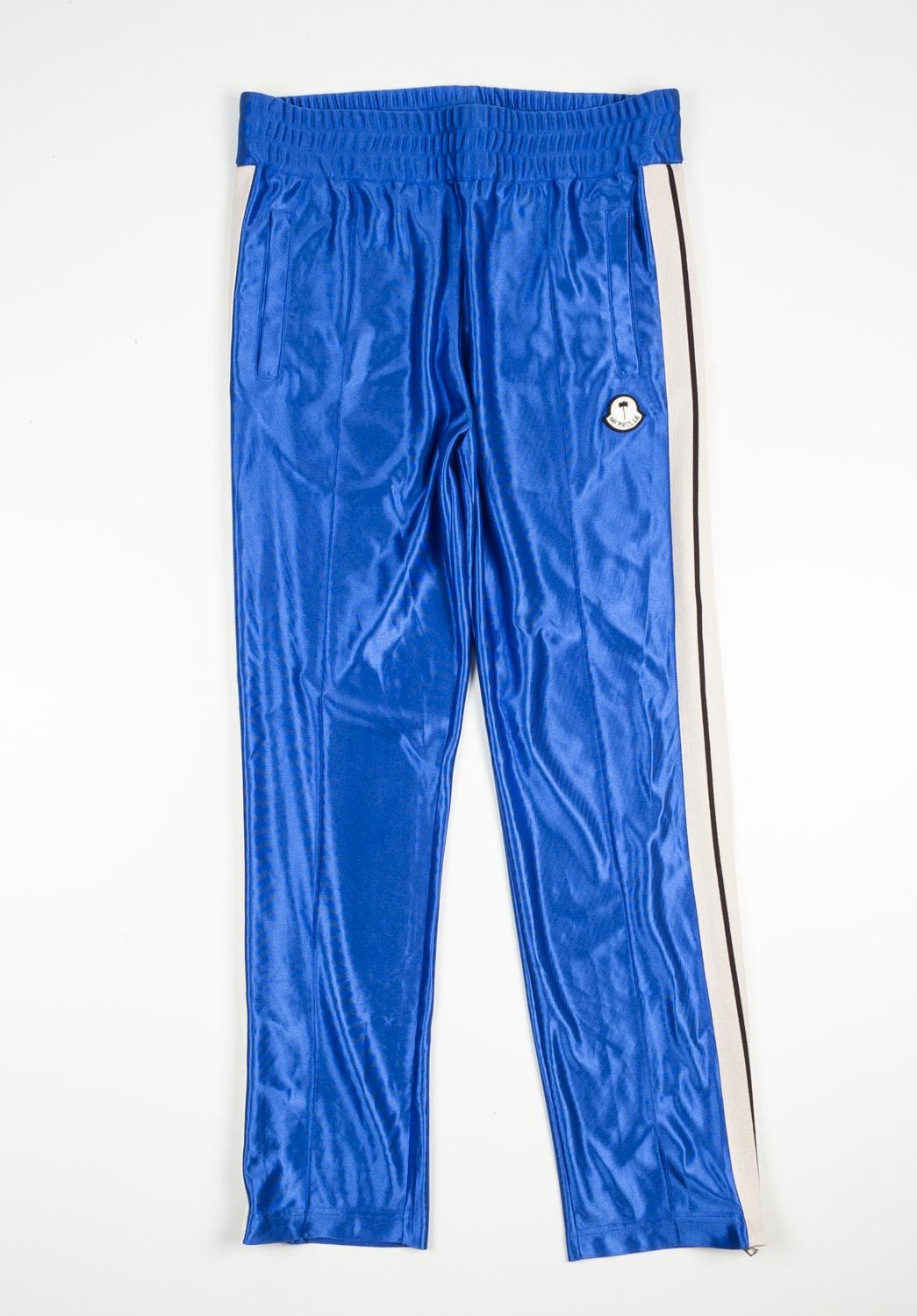 image of Moncler X Palm Angels Men Track Pants Size L H4448 in Blue