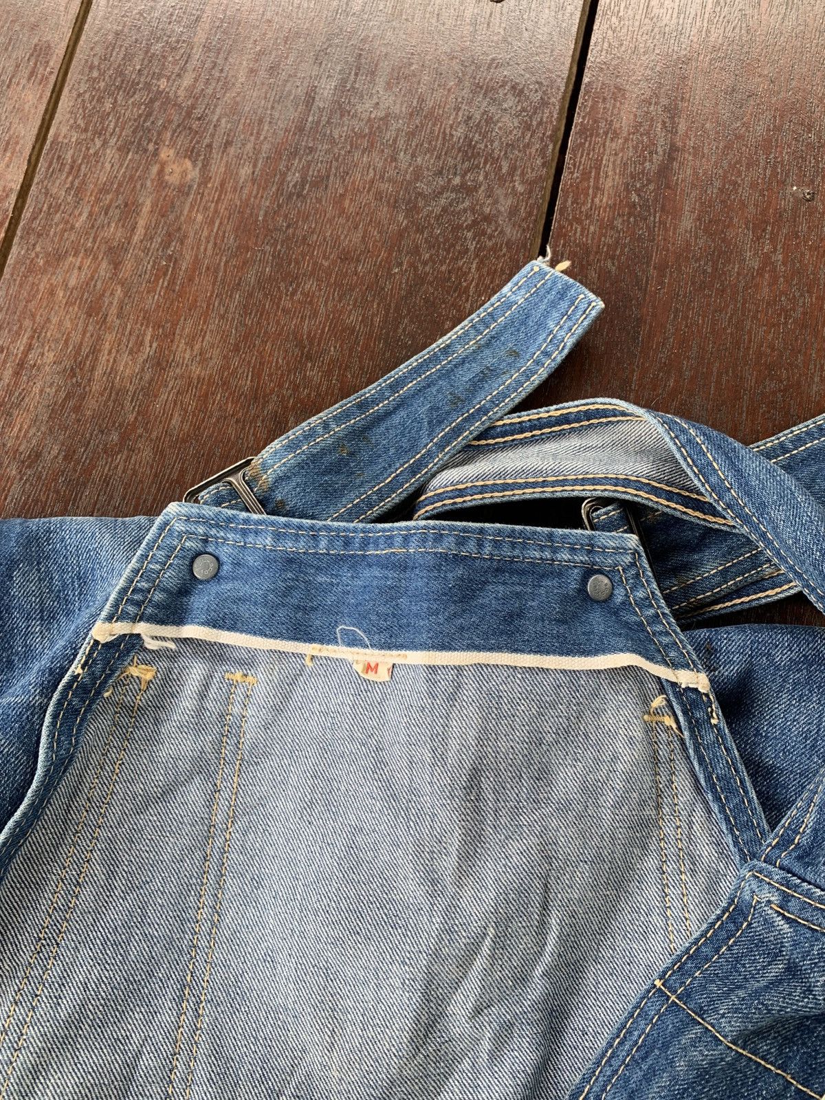 Edwin Vintage Edwin scovill MT2 1029 - 00 denim carpenter overalls Size US 30 / EU 46 - 9 Thumbnail