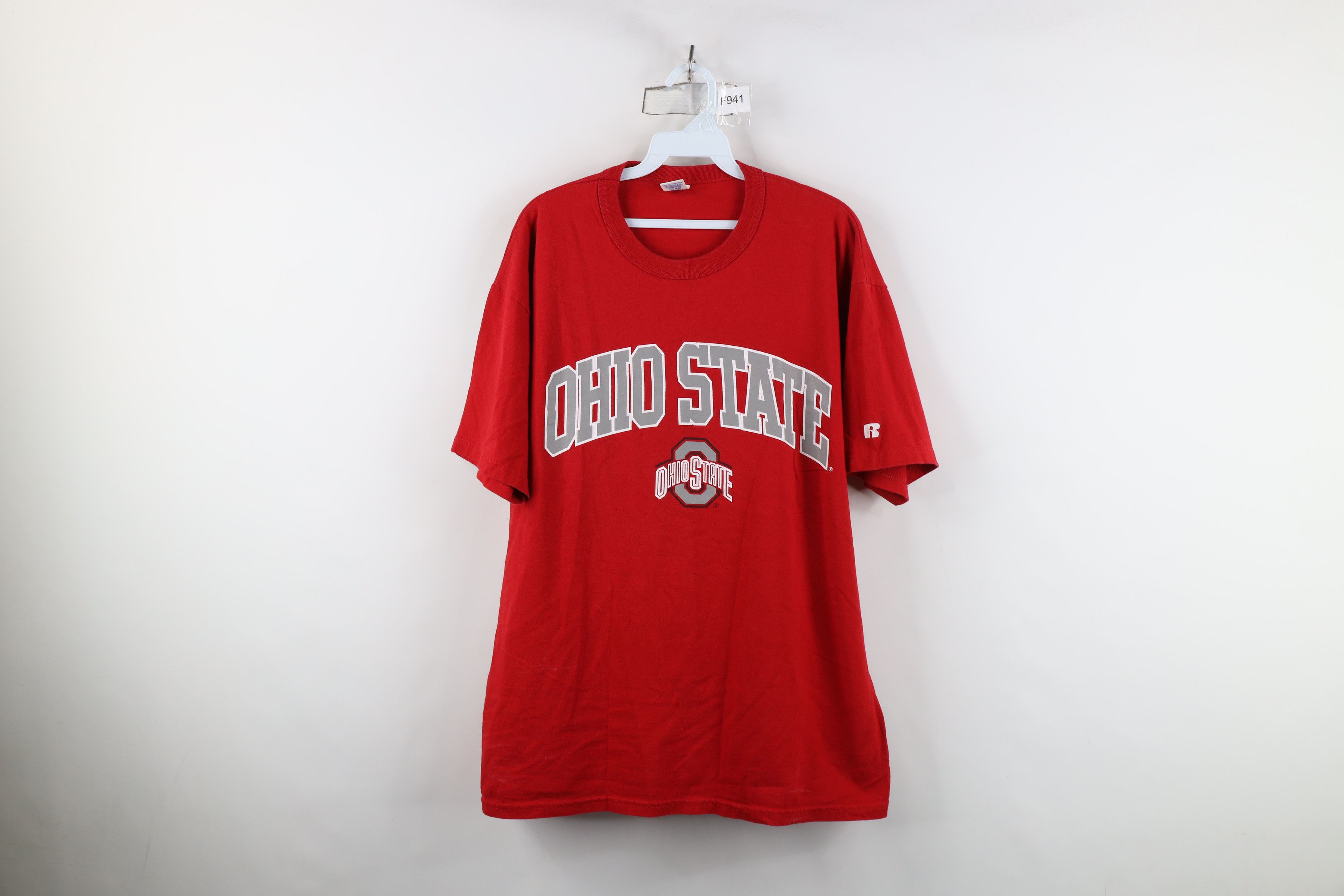Russell Athletic Vintage 90s Russell Athletic Ohio State University T-Shirt Size US L / EU 52-54 / 3 - 1 Thumbnail