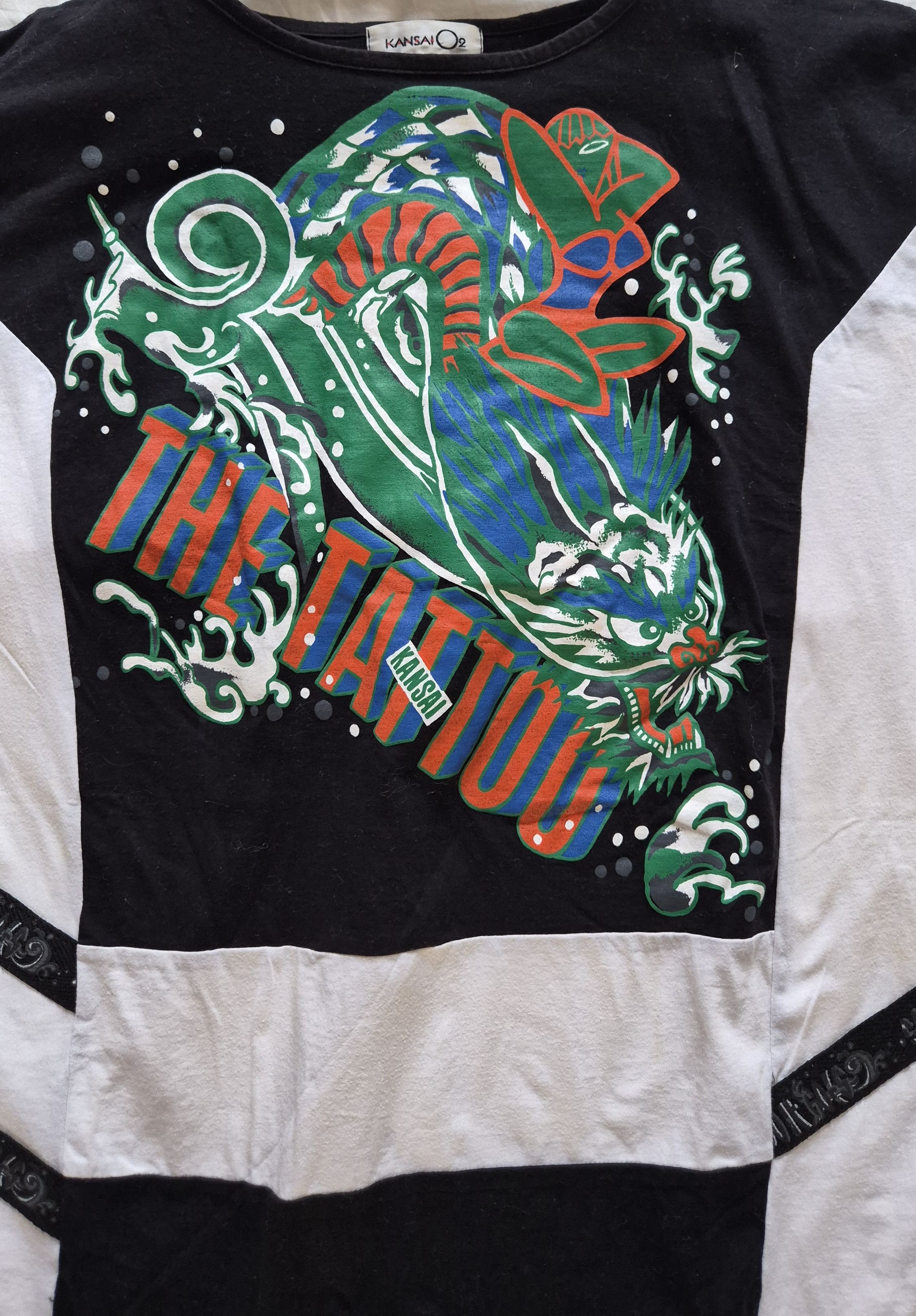 Kansai Yamamoto Vintage Kansai Yamamoto O2 "The Tattoo" Dragon Size US M / EU 48-50 / 2 - 2 Thumbnail