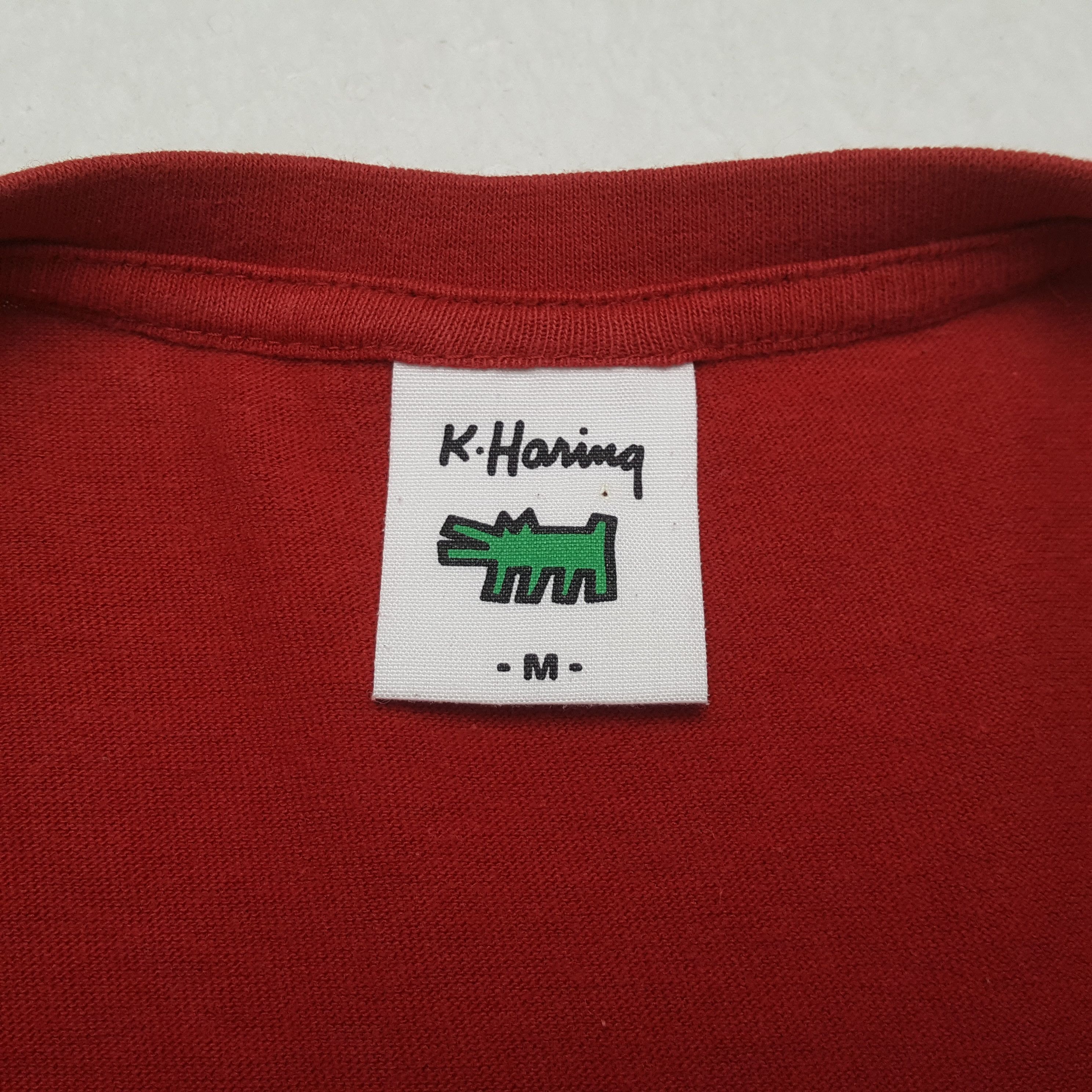 Keith Haring Vintage Keith Haring American Pop Art Artist T-Shirt C301N59 Size US M / EU 48-50 / 2 - 4 Thumbnail