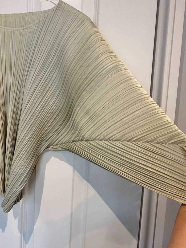 Issey Miyake issey miyake size:3 Light grey pleated coat Size XXS / US 00 / IT 34 - 4 Thumbnail
