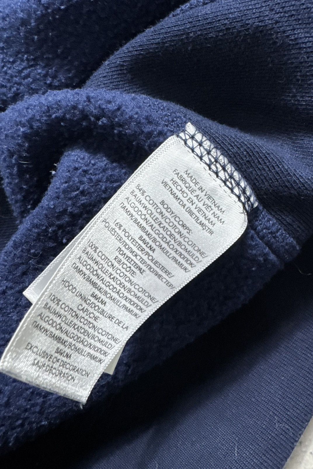 Polo Ralph Lauren Polo Ralph Lauren Navy Full Zip Hoodie PRL Size XL Size US XL / EU 56 / 4 - 8 Thumbnail