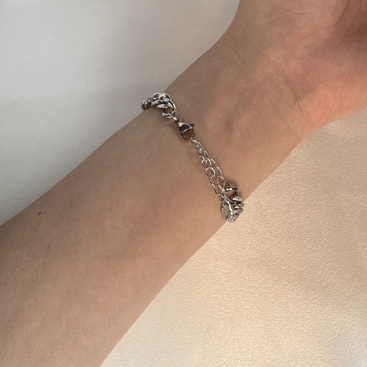 Other Adjustable Link Chain Bracelet for Men Women Size ONE SIZE - 5 Thumbnail