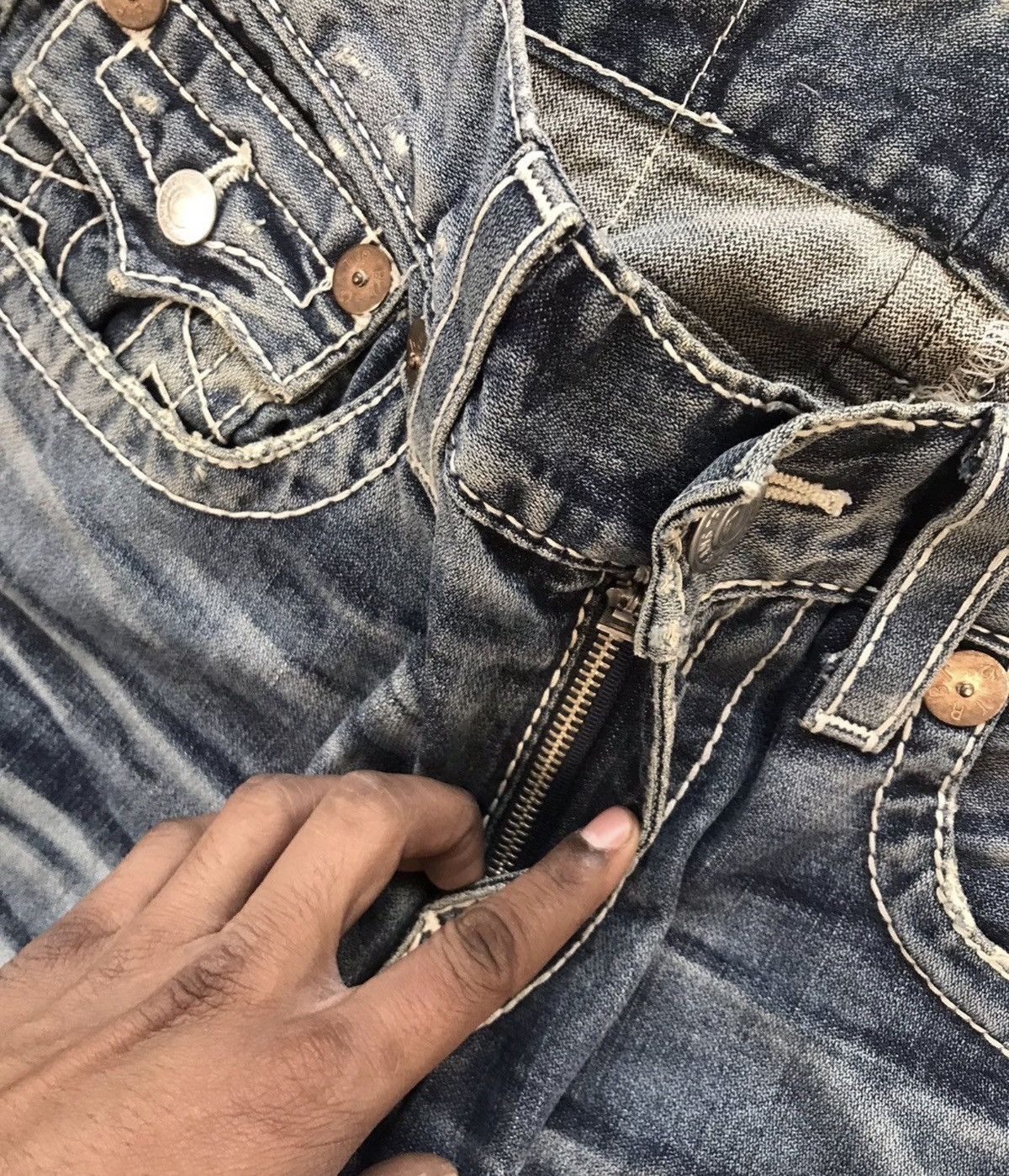 True Religion Vintage true religion denim Size US 32 / EU 48 - 7 Thumbnail