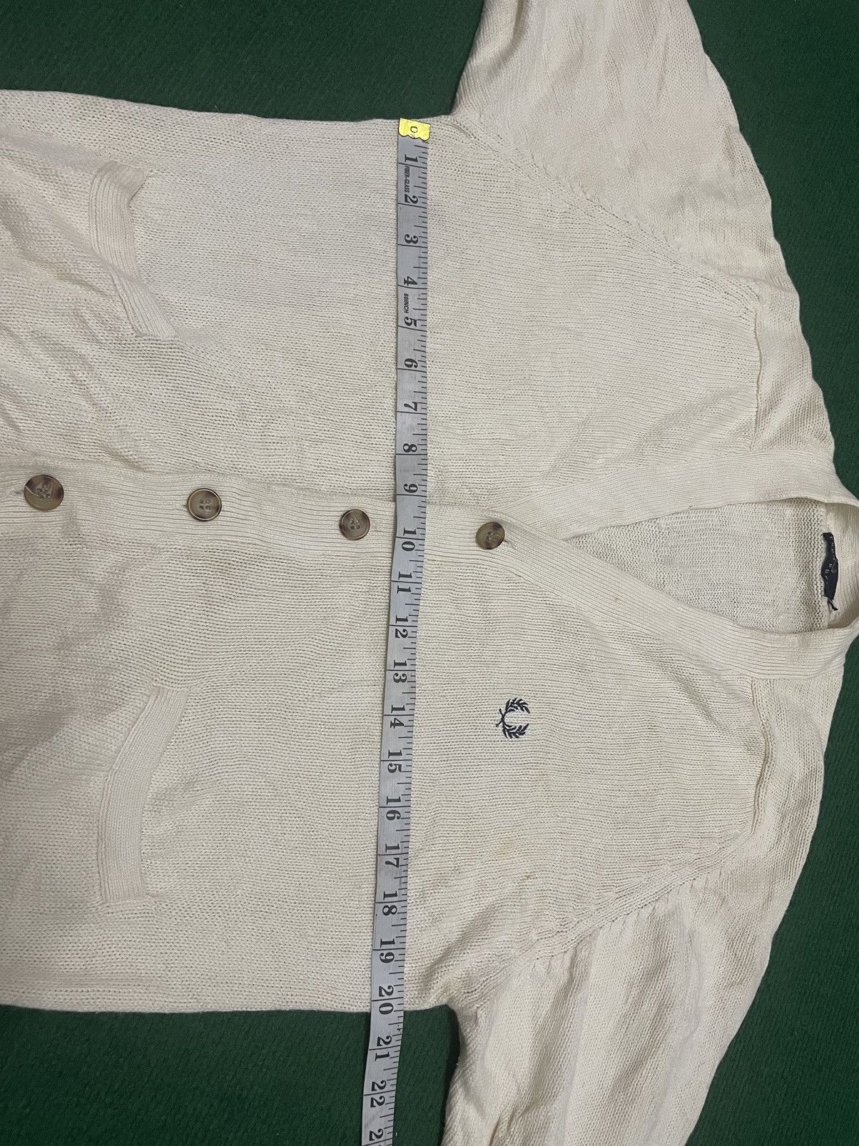 Fred Perry Vintage Fred Perry Cardigan Knitwear Size US M / EU 48-50 / 2 - 8 Thumbnail