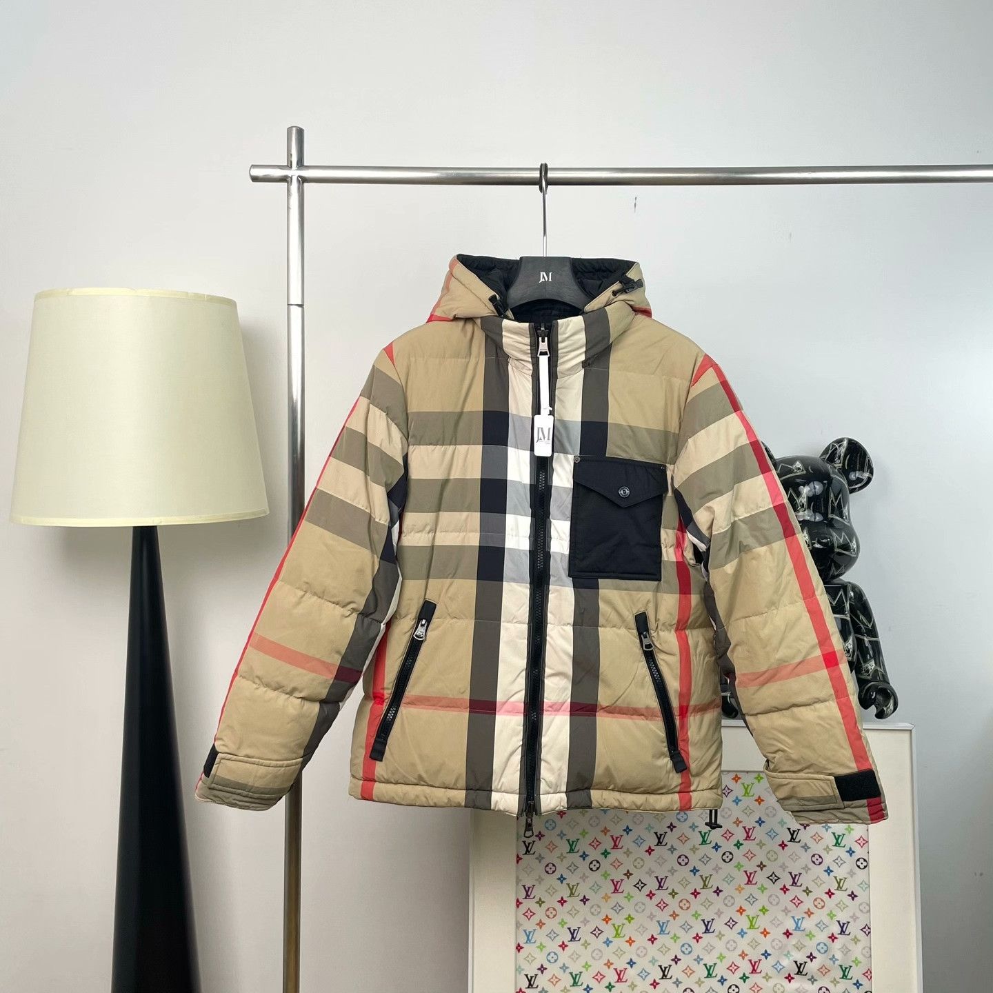 Burberry Burberry Casual Plaid Heavy Coat l Men Size US L / EU 52-54 / 3 - 1 Thumbnail