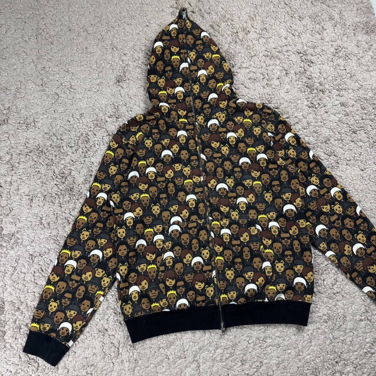 Bape Vintage Bape X Exile Milo Collaboration Full-Zip Hoodie Size US M / EU 48-50 / 2 - 3 Thumbnail