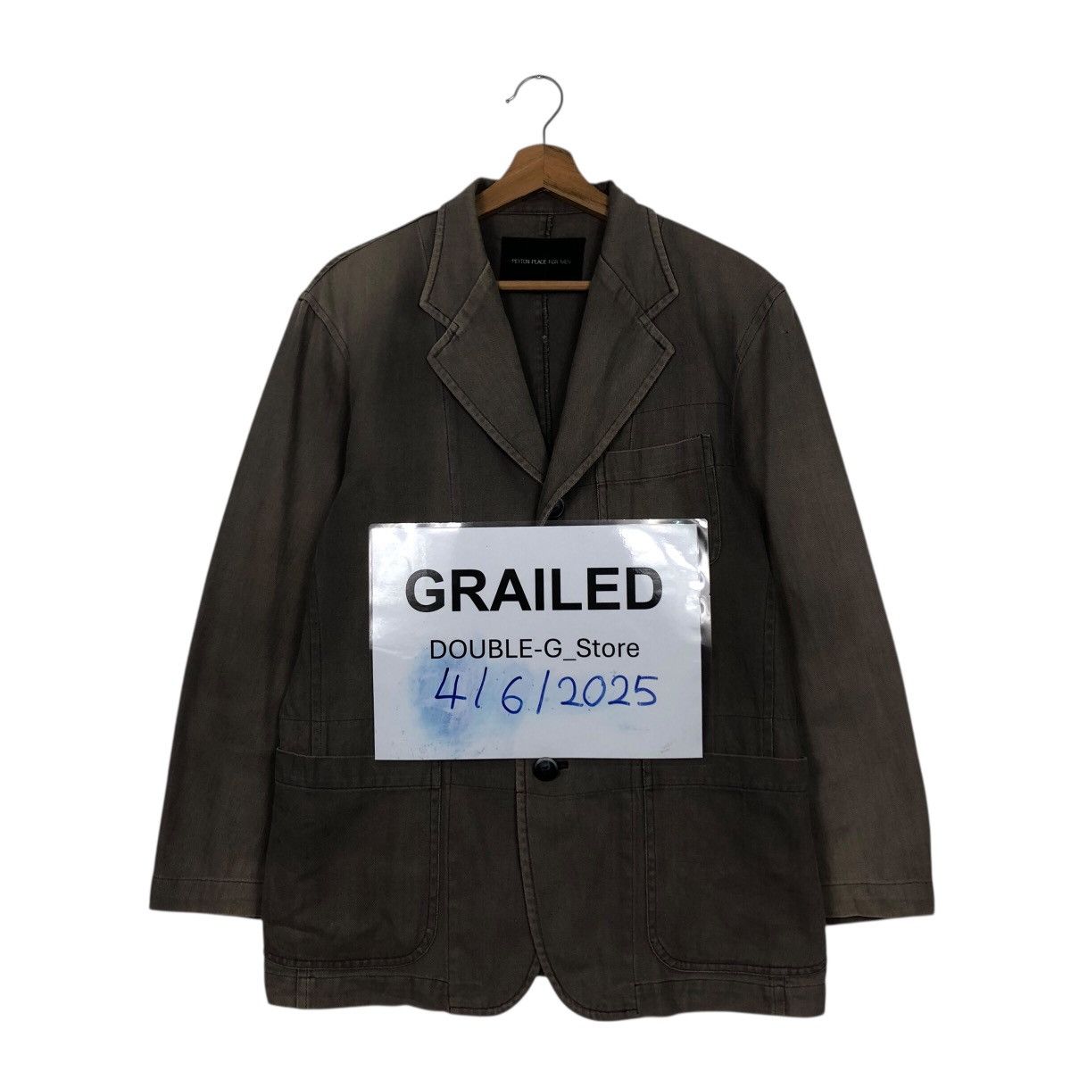 PPFM 📌Vintage Chore Work Jacket PPFM Japan Made Fabric Size US M / EU 48-50 / 2 - 1 Thumbnail