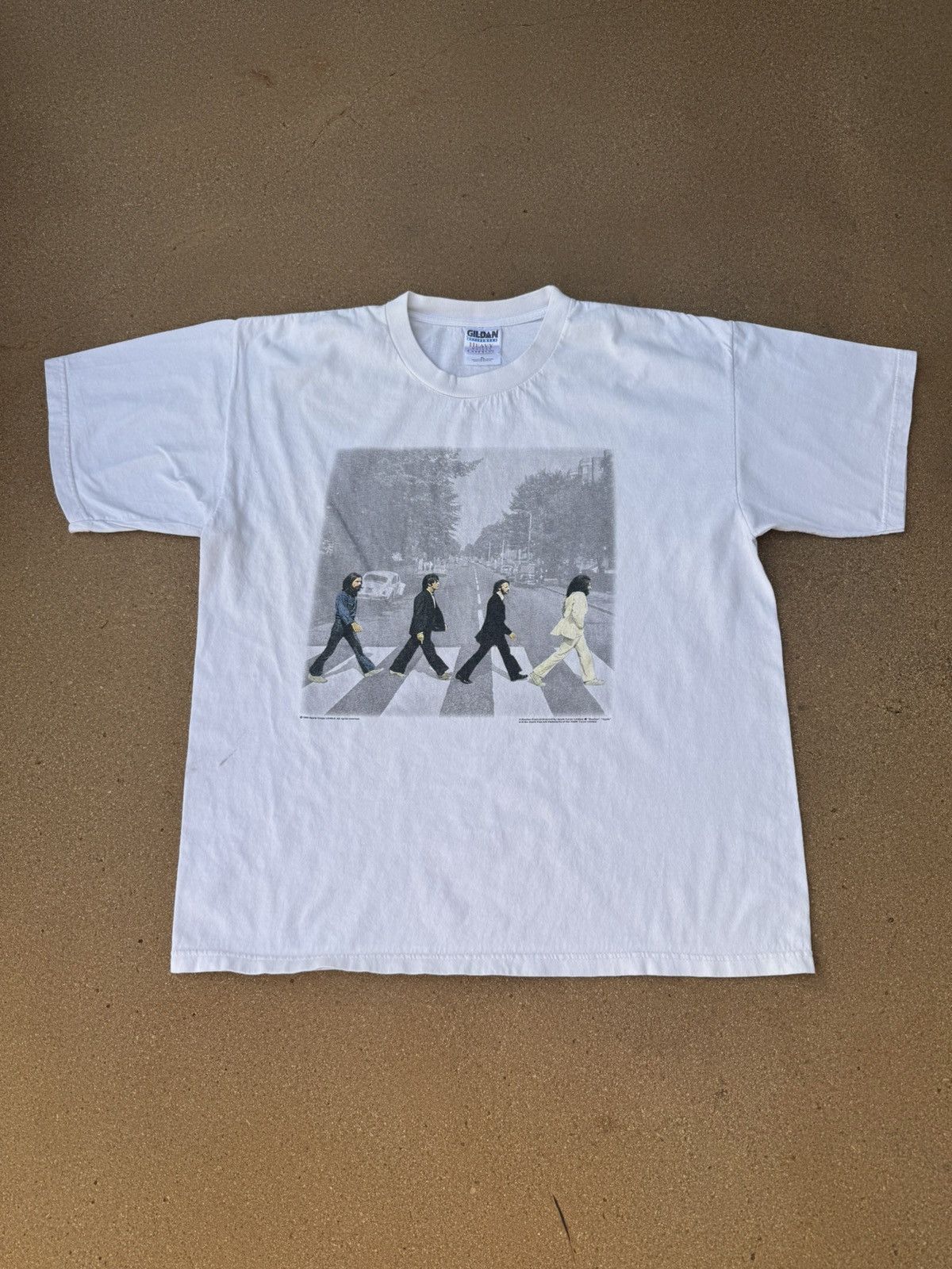 Band Tees × Vintage Vintage 1996 The Beatles Abbey Road Apple Corps Band Tee XL Size US XL / EU 56 / 4 - 1 Thumbnail