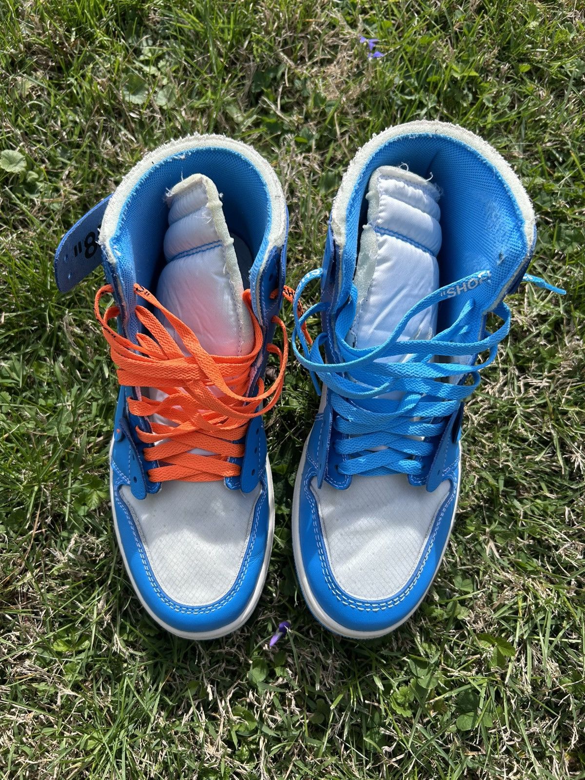 Nike × Off-White OFF WHITE JORDAN 1 UNC Size US 9 / EU 42 - 2 Thumbnail