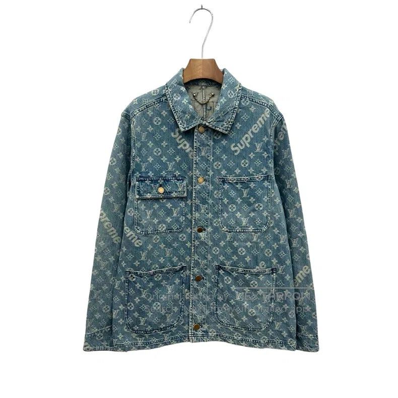 Louis Vuitton Louis Vuitton Co-branded denim jacket Size US S / EU 44-46 / 1 - 1 Thumbnail