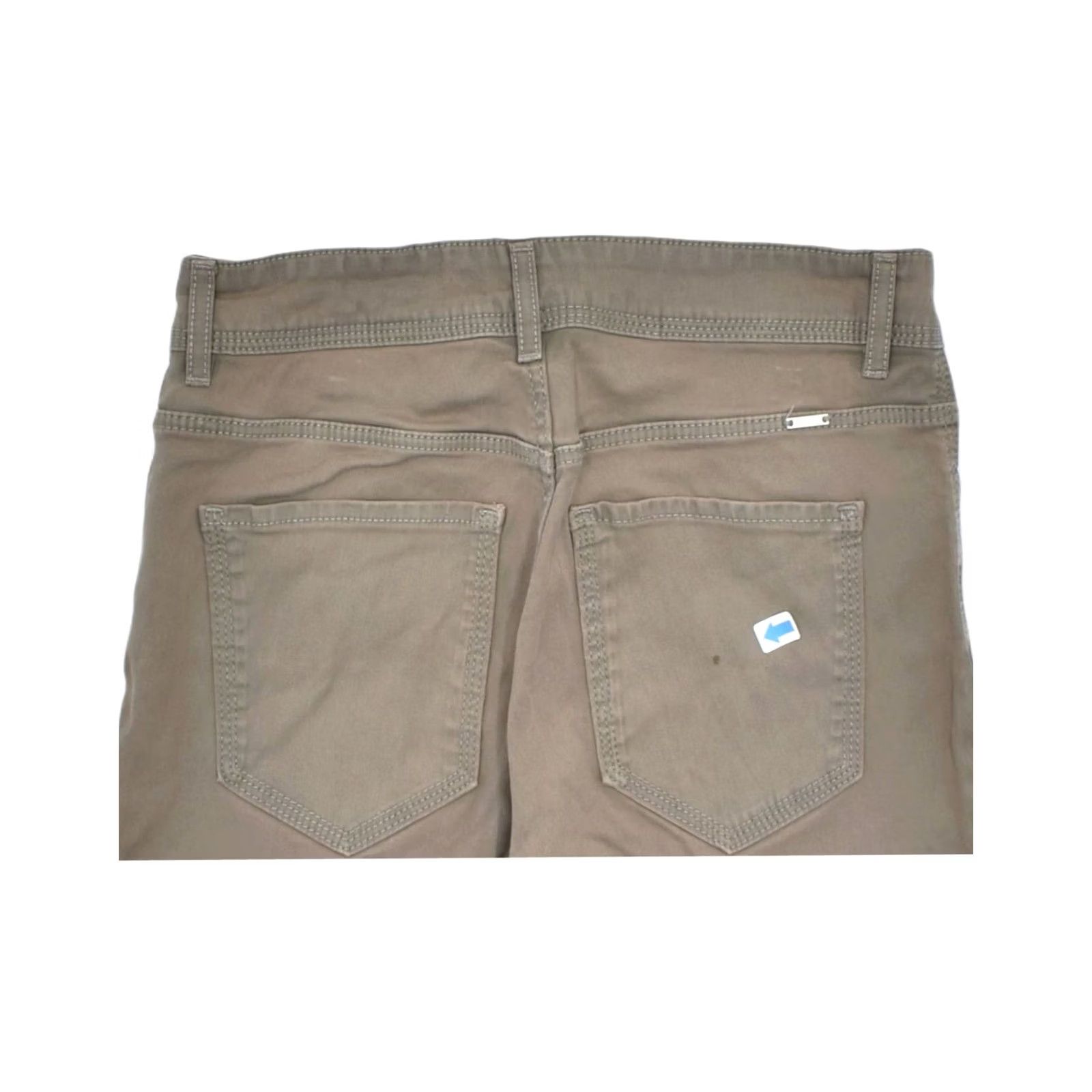 Massimo Dutti MASSIMO DUTTI Khaki Cotton W26 EU 36 Small Womens Casual Shorts S ZZJJ05 Size 28" / US 6 / IT 42 - 3 Thumbnail