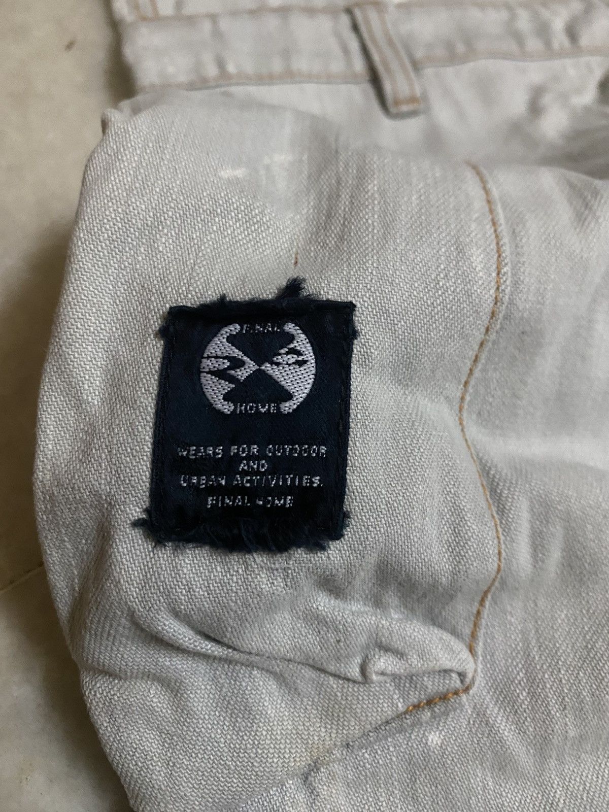 Issey Miyake Vintage Final Home Issey Miyake Multi Pocket Cargo Pants Size US 32 / EU 48 - 8 Thumbnail