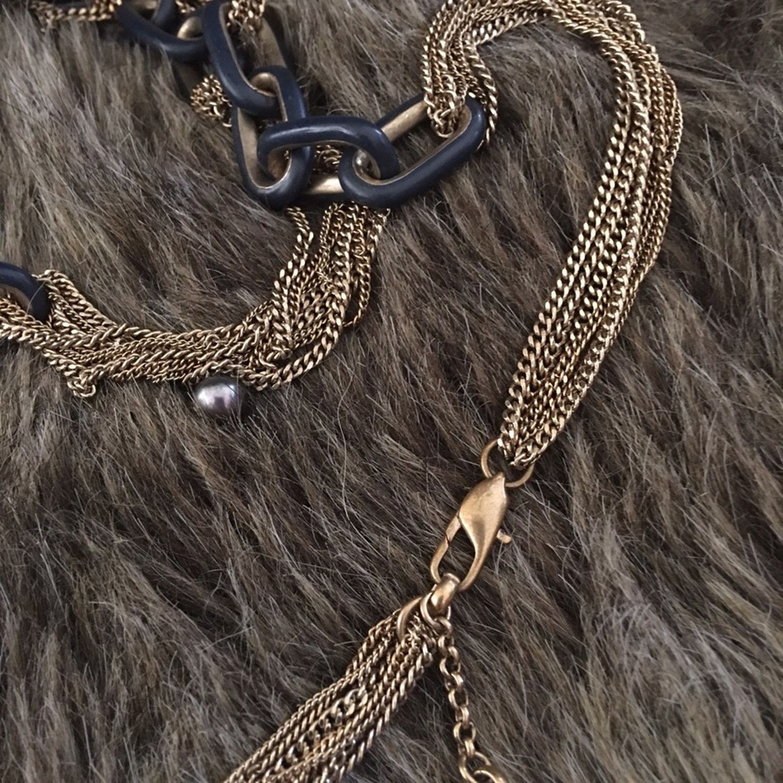 Kenneth Cole Kenneth Cole Reaction multi strand chain necklace Size ONE SIZE - 7 Thumbnail