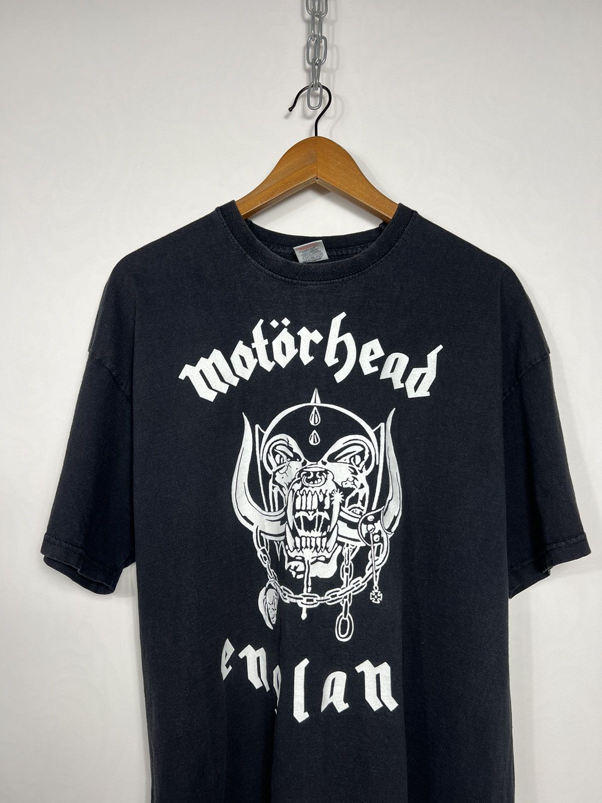 Band Tees Vintage 2000s Motörhead Sun Faded Band T-shirt Size US XL / EU 56 / 4 - 2 Thumbnail