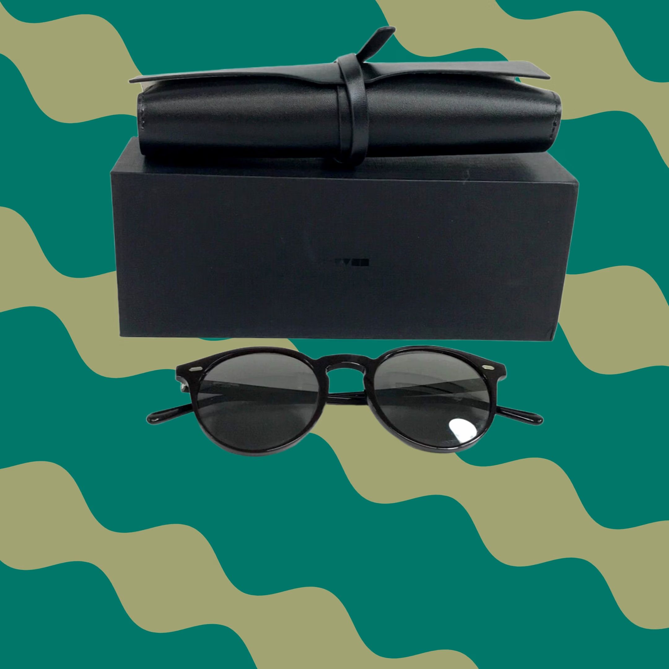Oliver Peoples OLIVER PEOPLES Pakalas sunglasses Clear, rare | Grailed