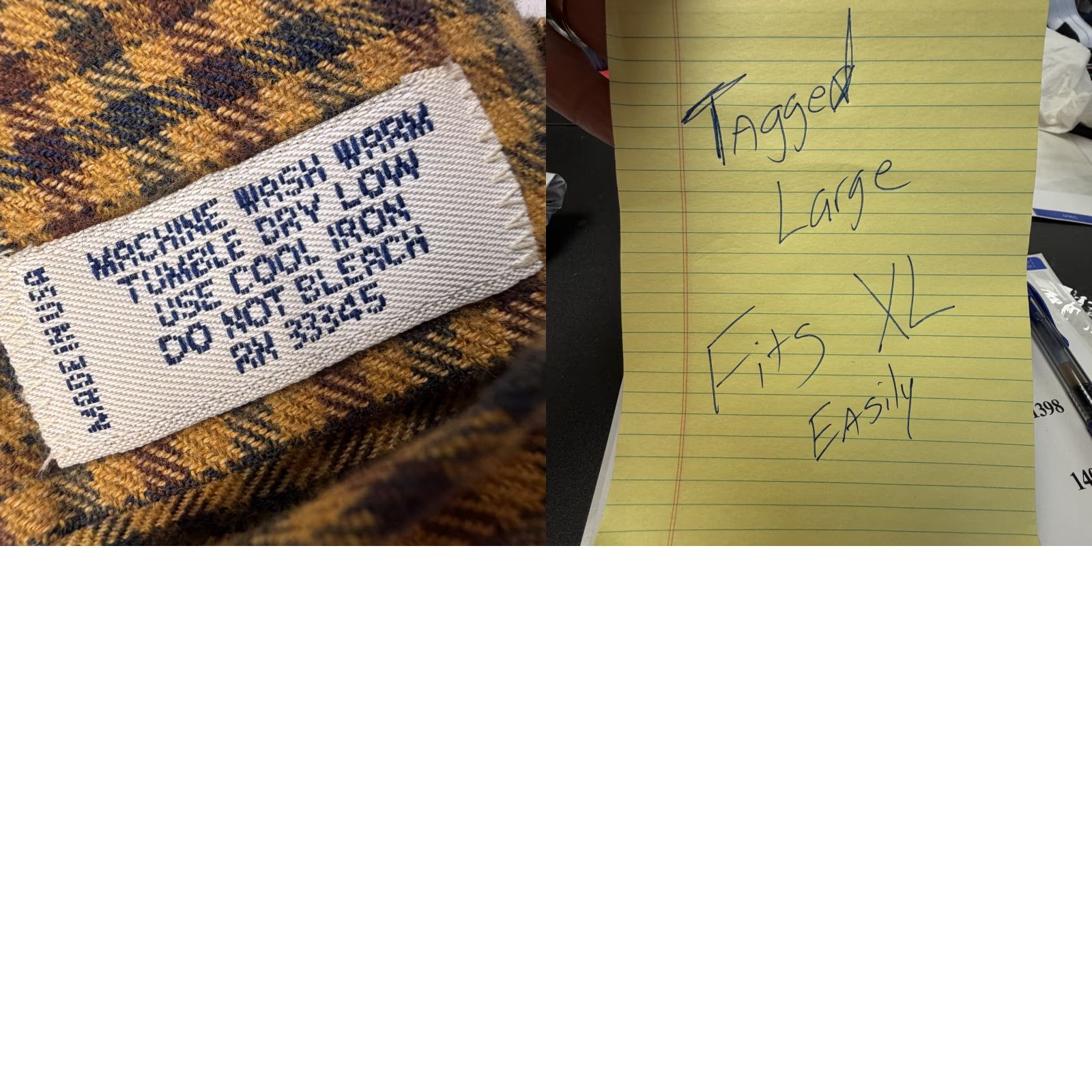 Vintage VINTAGE F.A. MacCluer Shirt Mens Large Brown Check Flannel Made USA Button Down Size US L / EU 52-54 / 3 - 9 Thumbnail