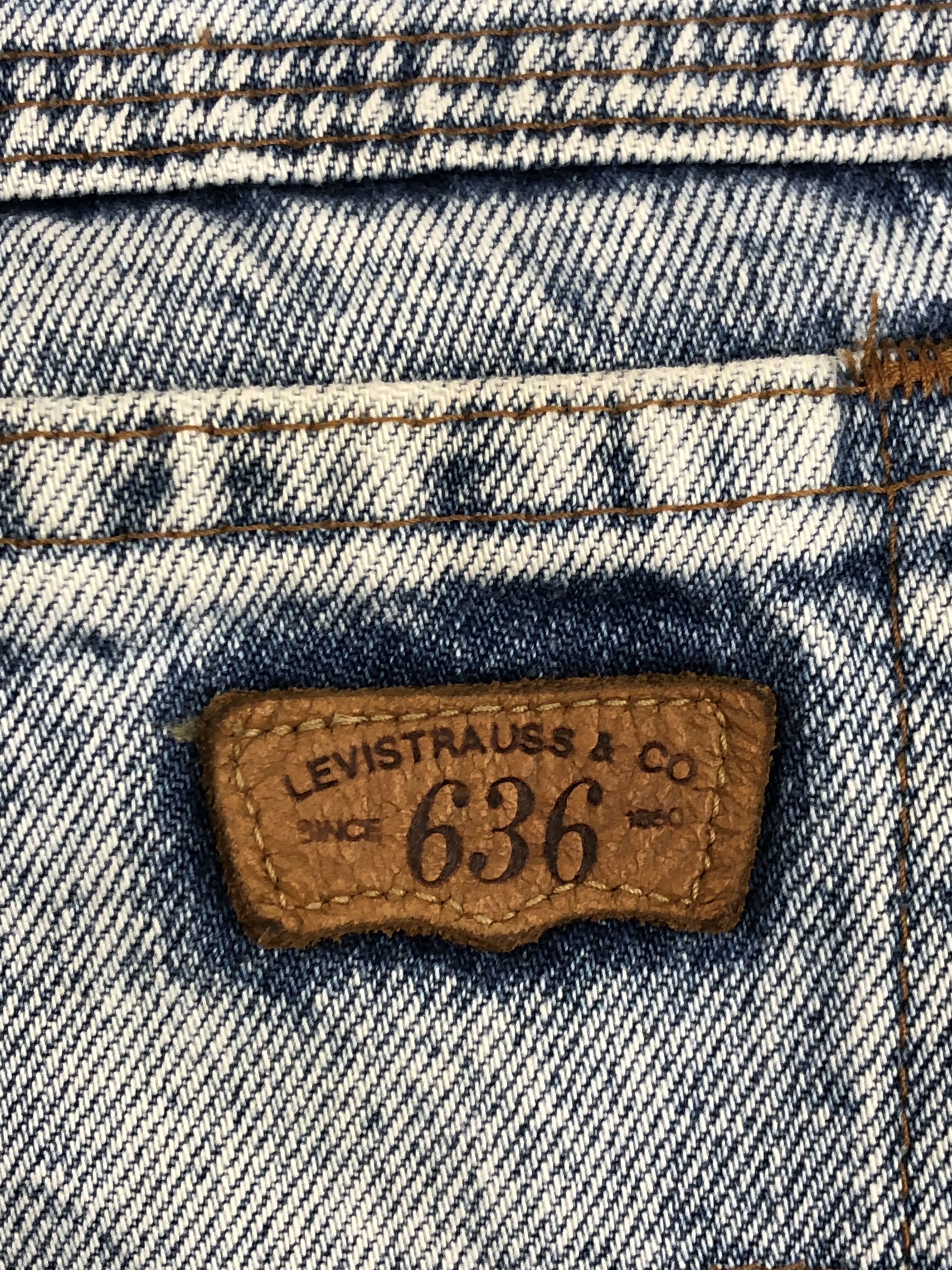 Levi's Vintage 90s Levis 636 Light Washed Jeans DPP0167 Size US 26 / EU 42 - 10 Thumbnail