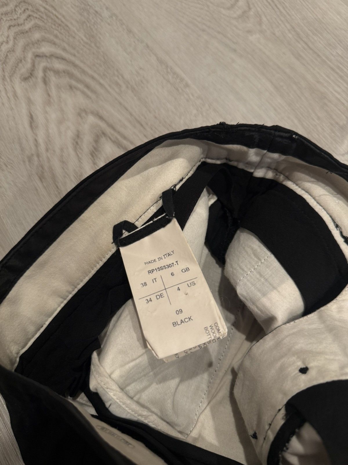 Rick Owens s/s 2015 silk astiare pants!! Size US 28 / EU 44 - 8 Thumbnail
