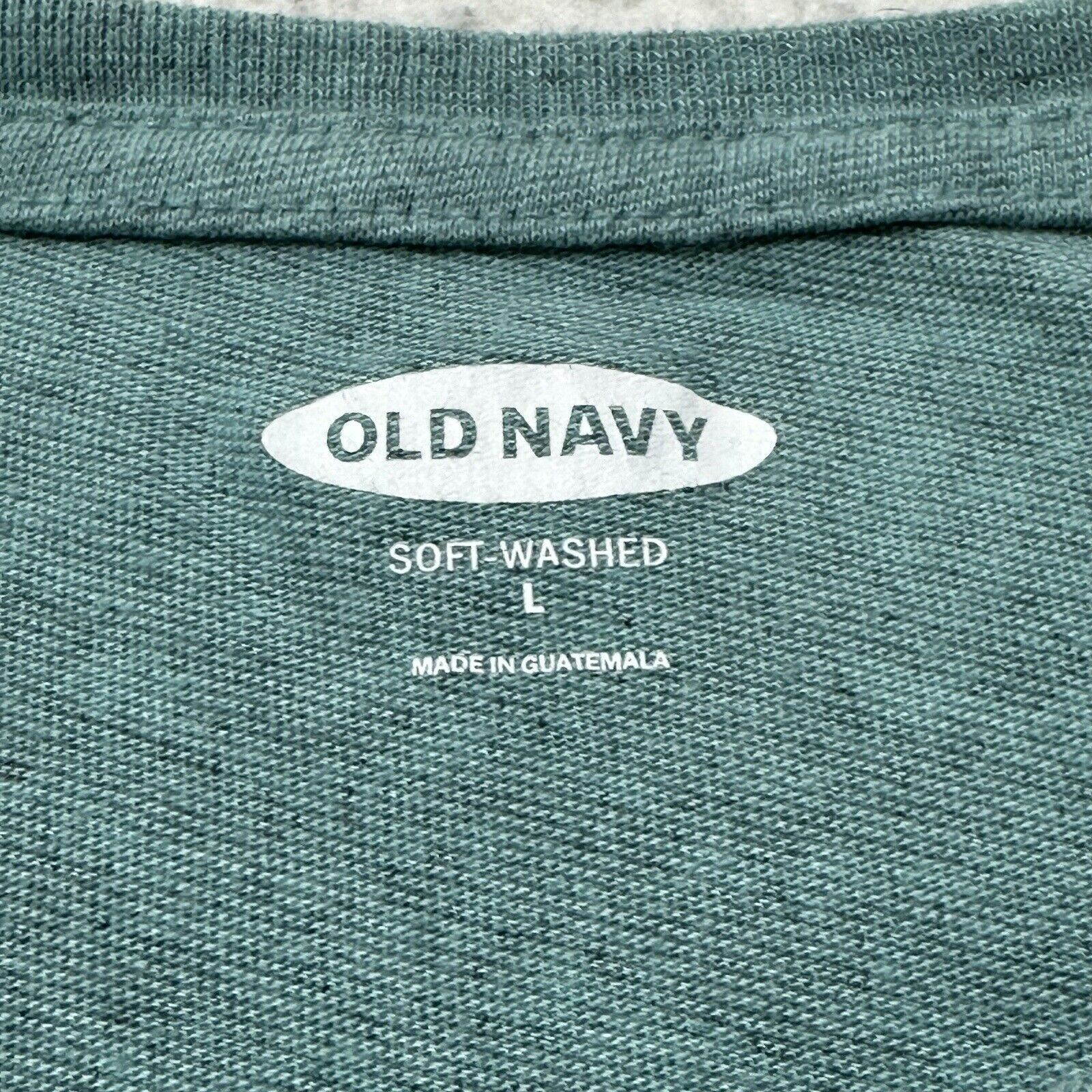 Old Navy Old Navy Large Short Sleeve Tee Light Blue Crewneck T Shirt Size US L / EU 52-54 / 3 - 3 Thumbnail