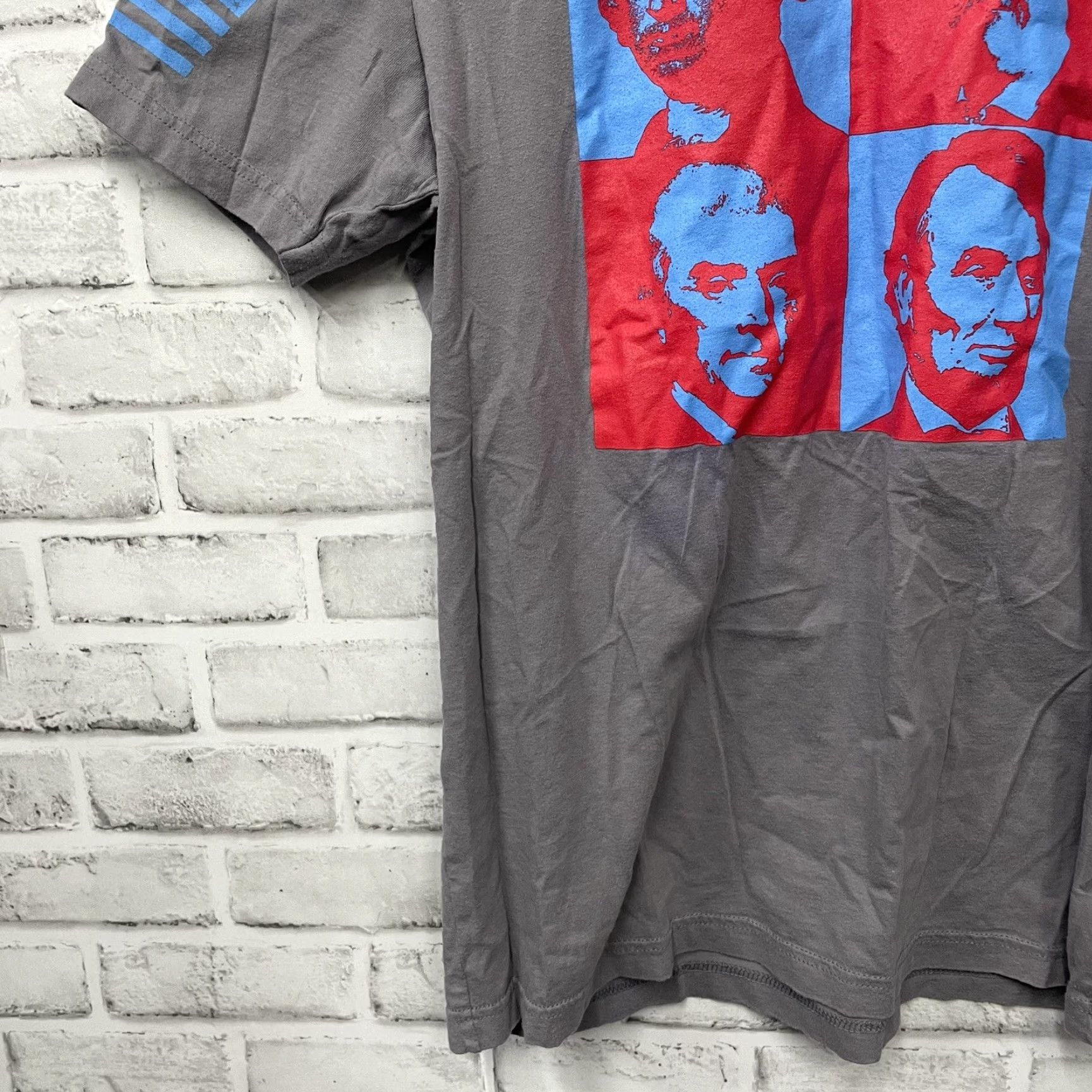 Vintage VINTAGE Grunt Style Presidential Graphic T-Shirt Mens Size L Gray 100% Cotton Size US L / EU 52-54 / 3 - 3 Thumbnail