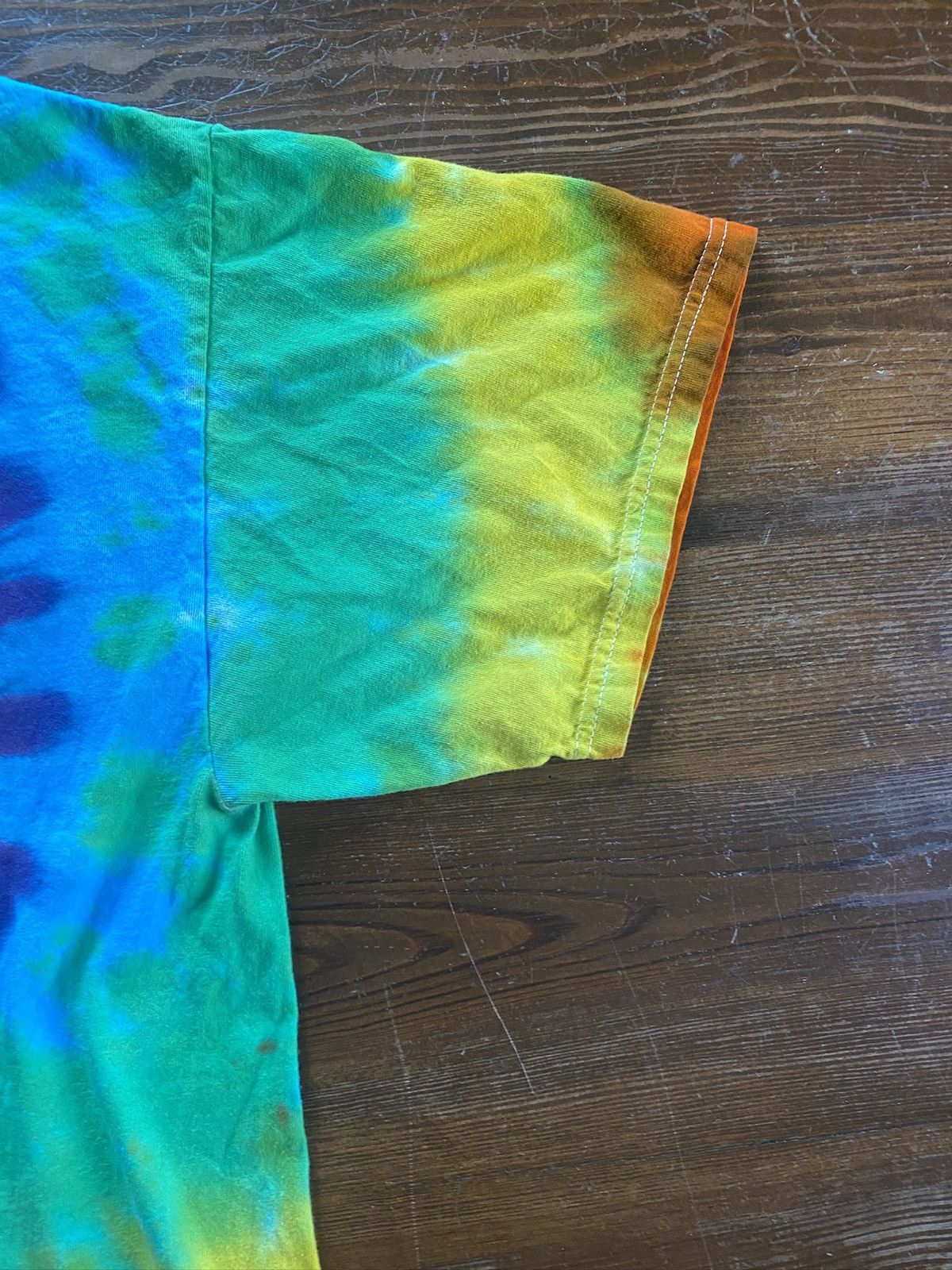 Cartoon Network Vintage Y2K Power Puff Girls Patch Tie Dye Tee Size US XL / EU 56 / 4 - 10 Thumbnail