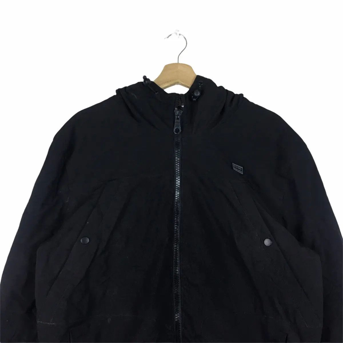 Bershka Vtg BERSHKA Japan Jacket Parka Trench Hoodie Sweater Size US XXL / EU 58 / 5 - 2 Thumbnail