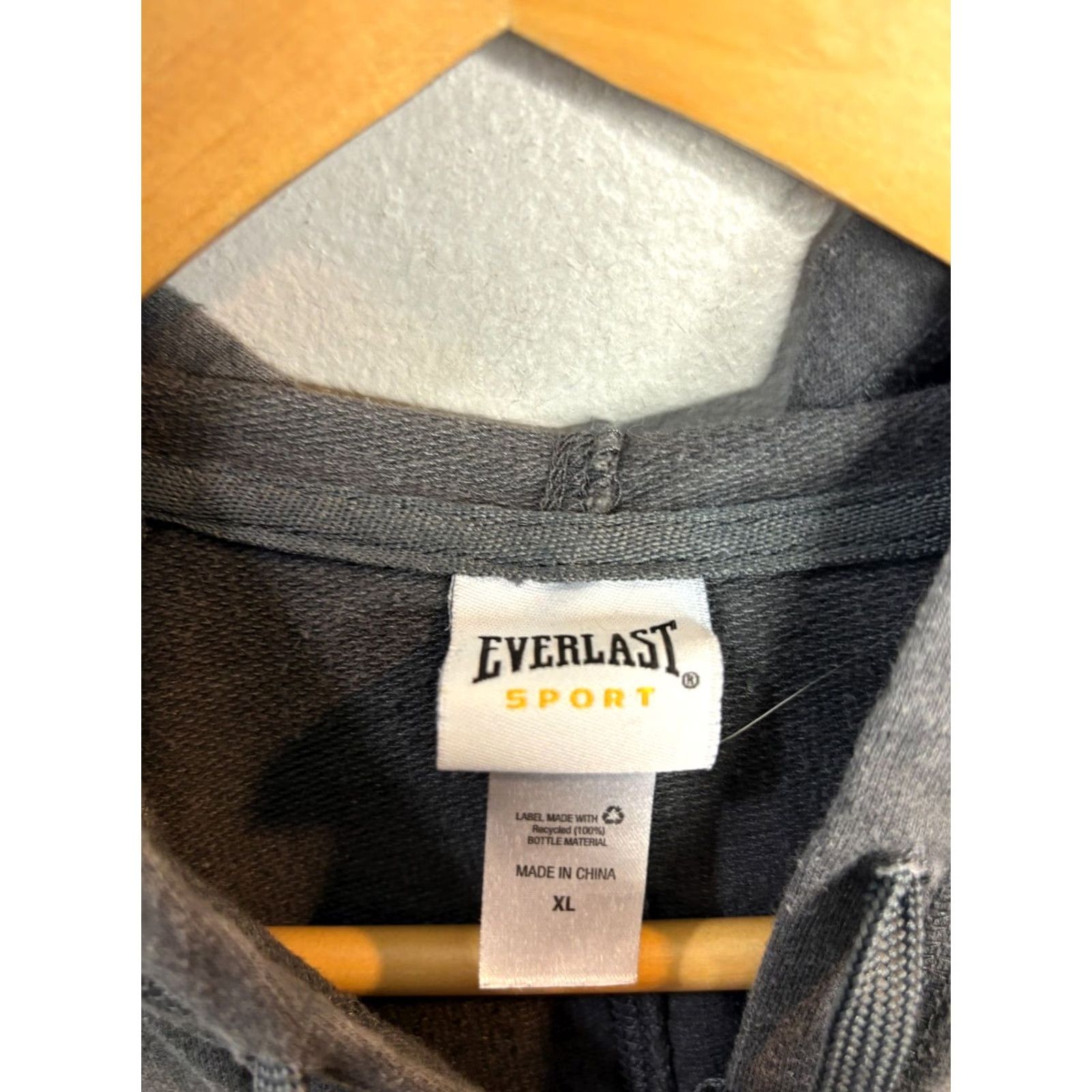 Everlast Everlast Hoodie Women Gray Full Zip XL Logo Activewear Casual Modern Sports Gym Size XL / US 12-14 / IT 48-50 - 3 Thumbnail