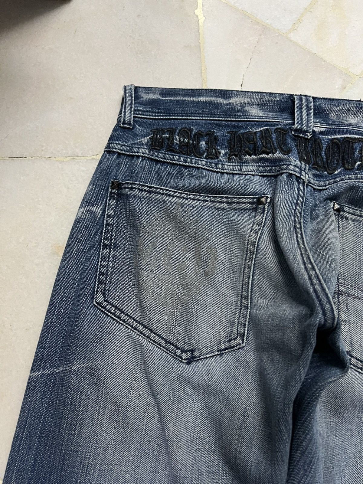 Japanese Brand 💥Baggy💥MCD Faded Punk Jean Very Rare Size US 32 / EU 48 - 18 Thumbnail