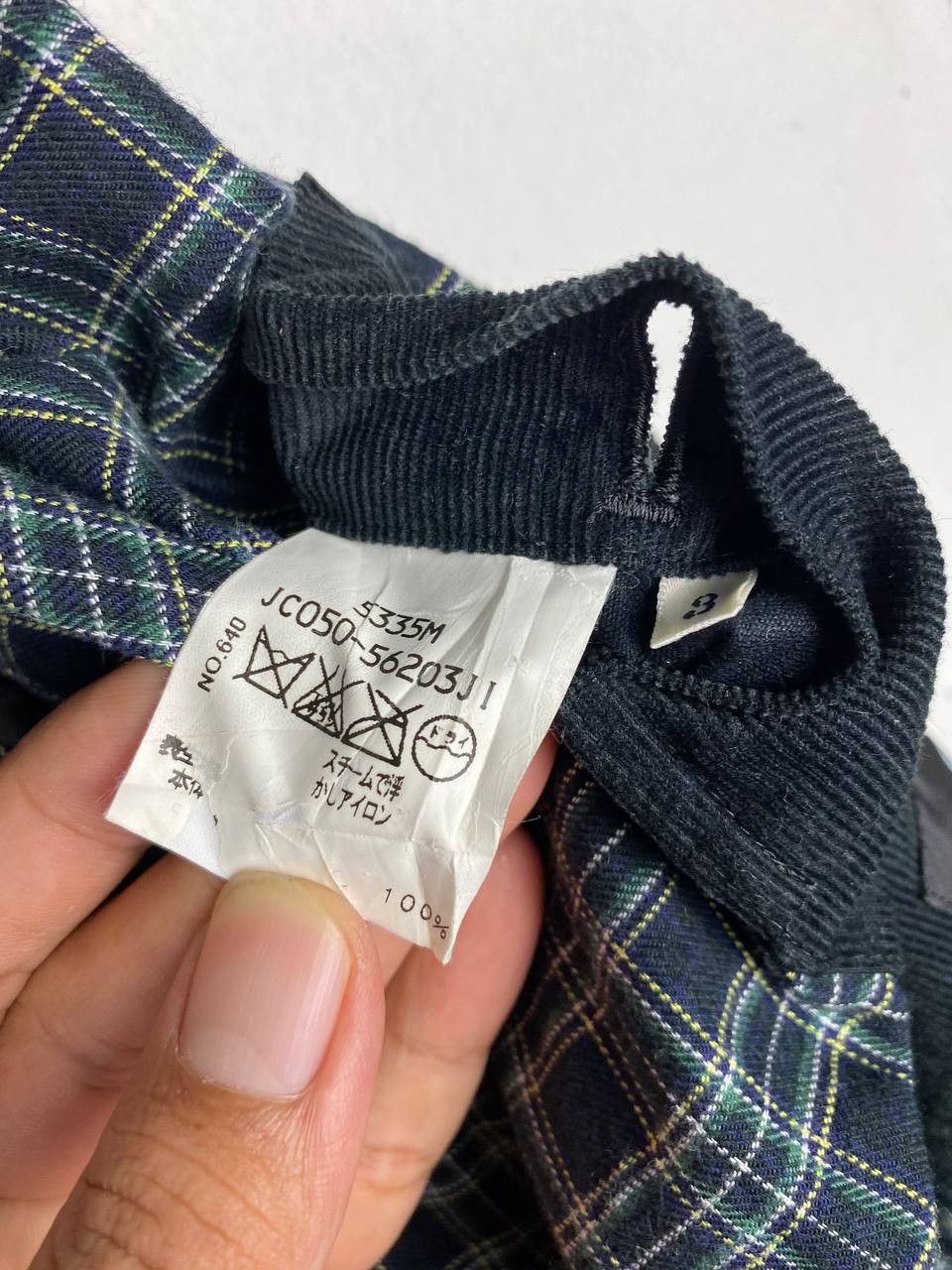 Japanese Brand dolce japanese brands corduroy velvet jacket flannel lining Size US L / EU 52-54 / 3 - 7 Thumbnail