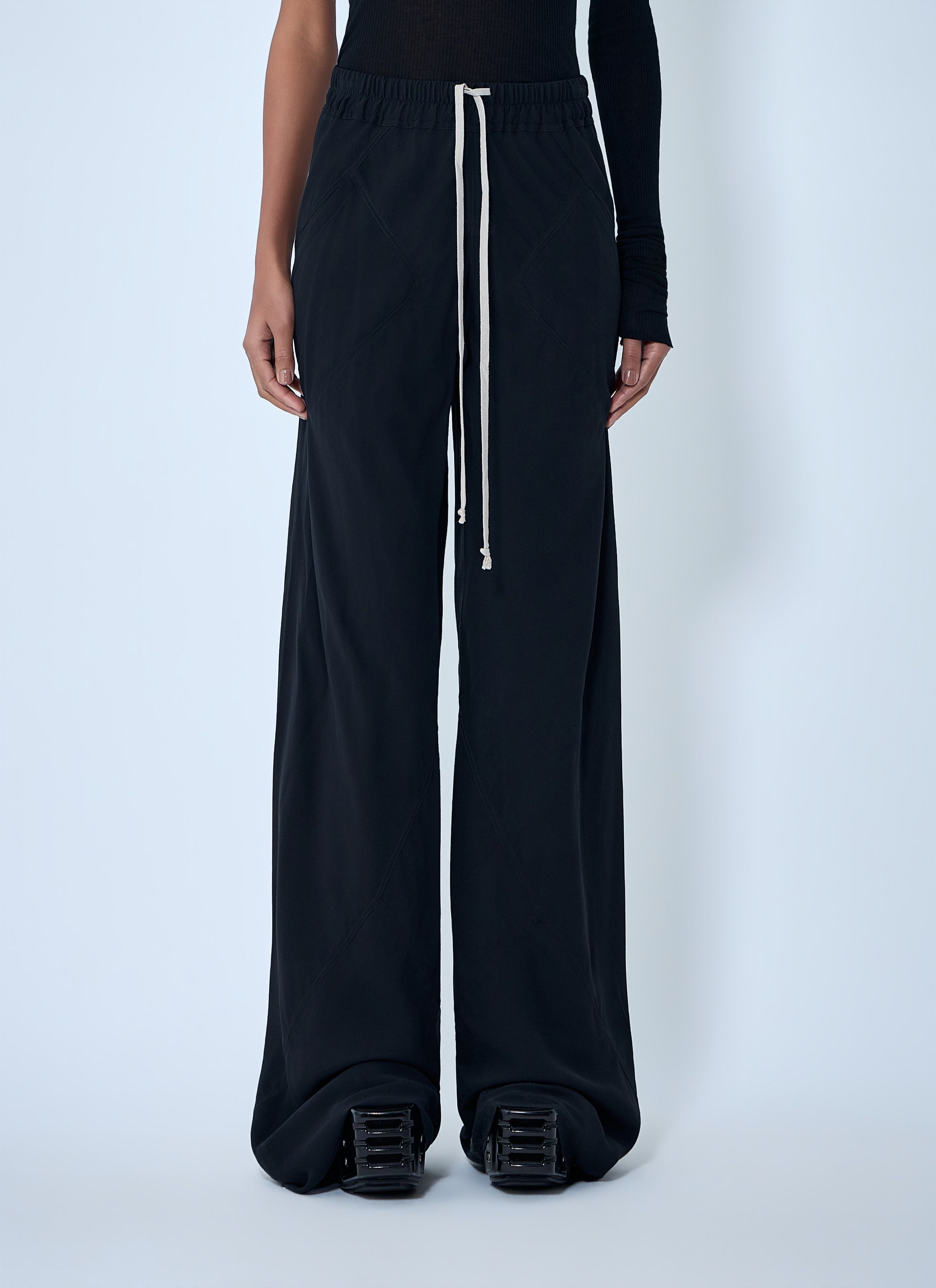 Rick Owens Drawstring Bias Pants Size 30" / US 8 / IT 44 - 1 Thumbnail