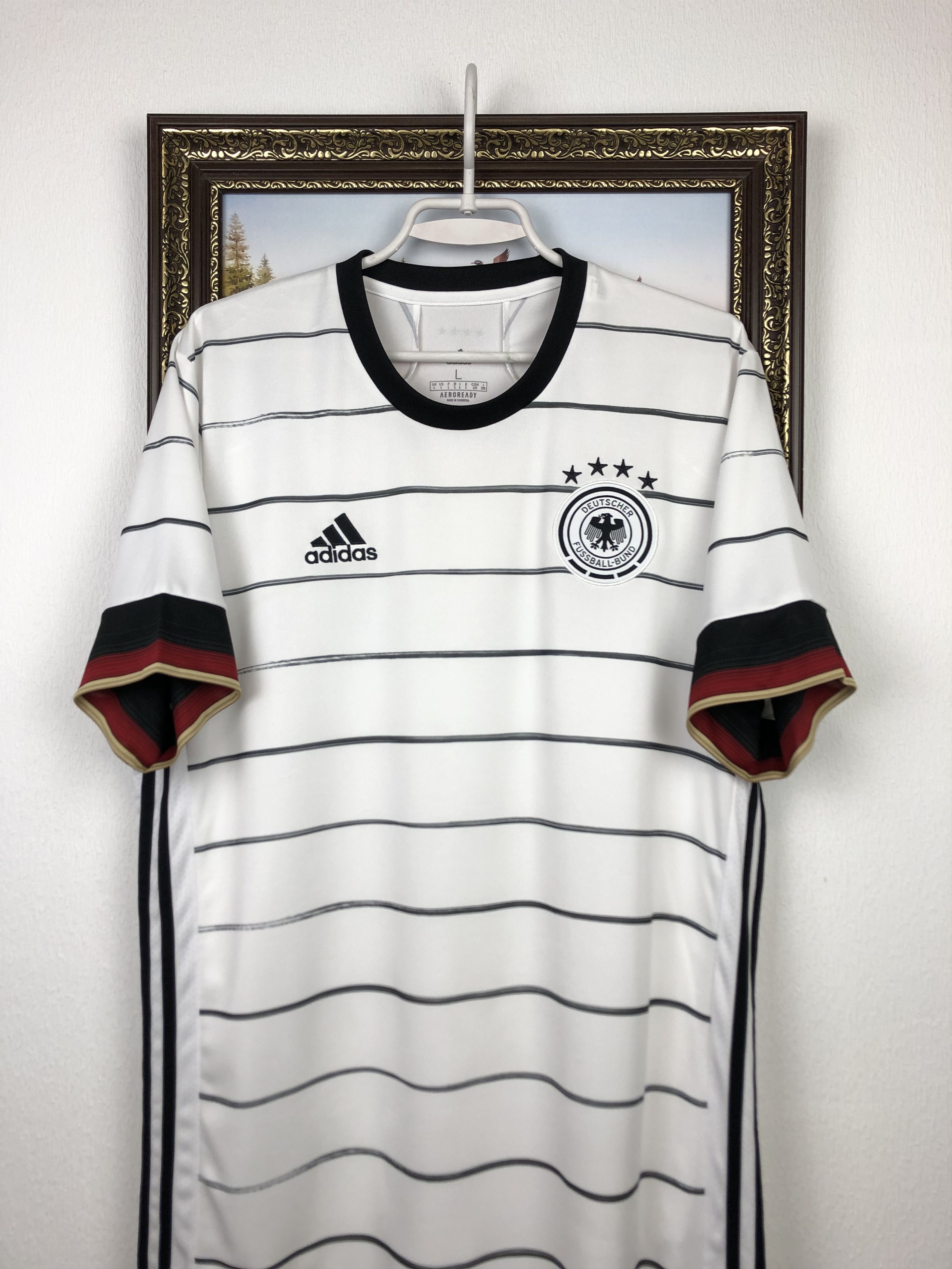 Adidas Germany football shirt 2019 Soccer Adidas Jersey Tee Hype Size US L / EU 52-54 / 3 - 2 Thumbnail