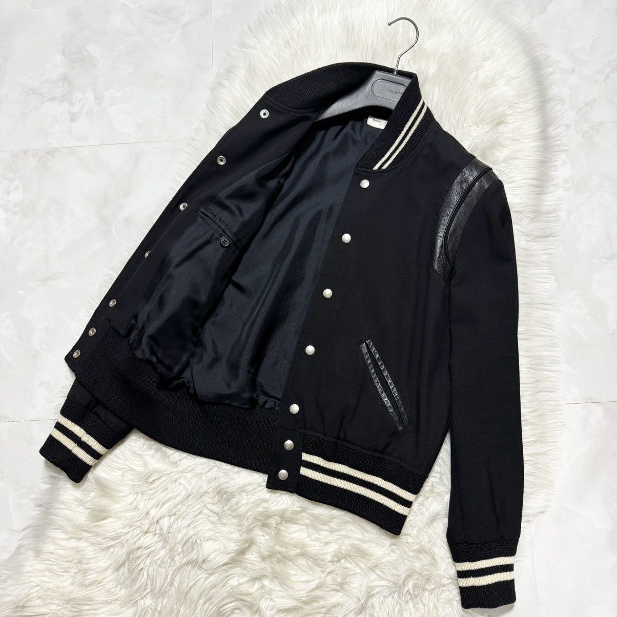 Saint Laurent Paris Authentic, Classic Saint Laurent Paris Teddy Jacket Size US S / EU 44-46 / 1 - 8 Thumbnail