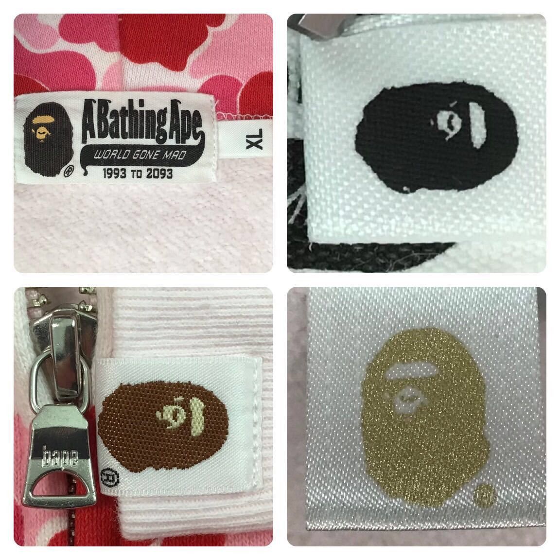 Bape BAPE ABC camo pink tiger full zip hoodie a bathing ape Size US XL / EU 56 / 4 - 7 Thumbnail