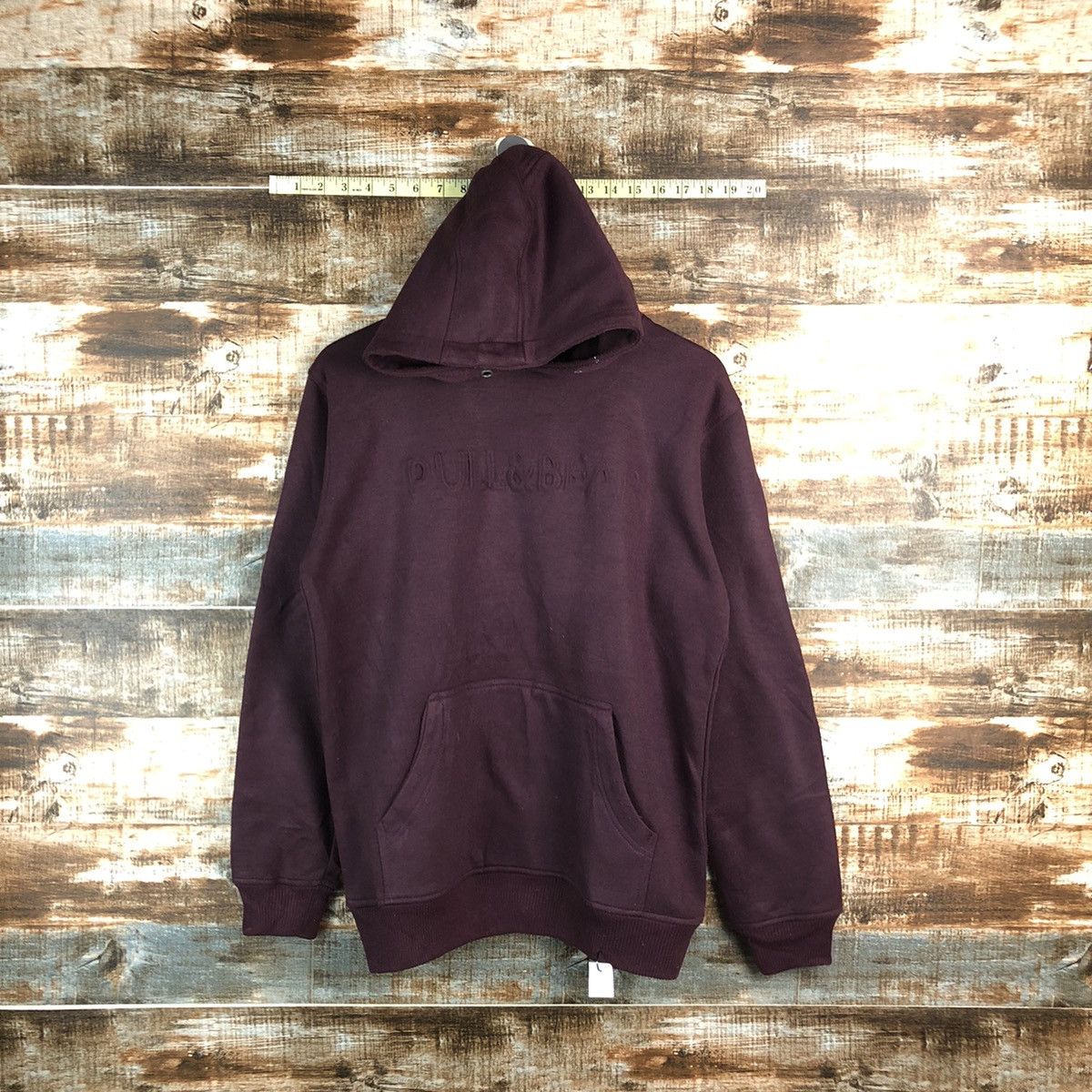 Pull & Bear Pull Bear Purple plain Hoodie #A1944 Size US M / EU 48-50 / 2 - 1 Thumbnail