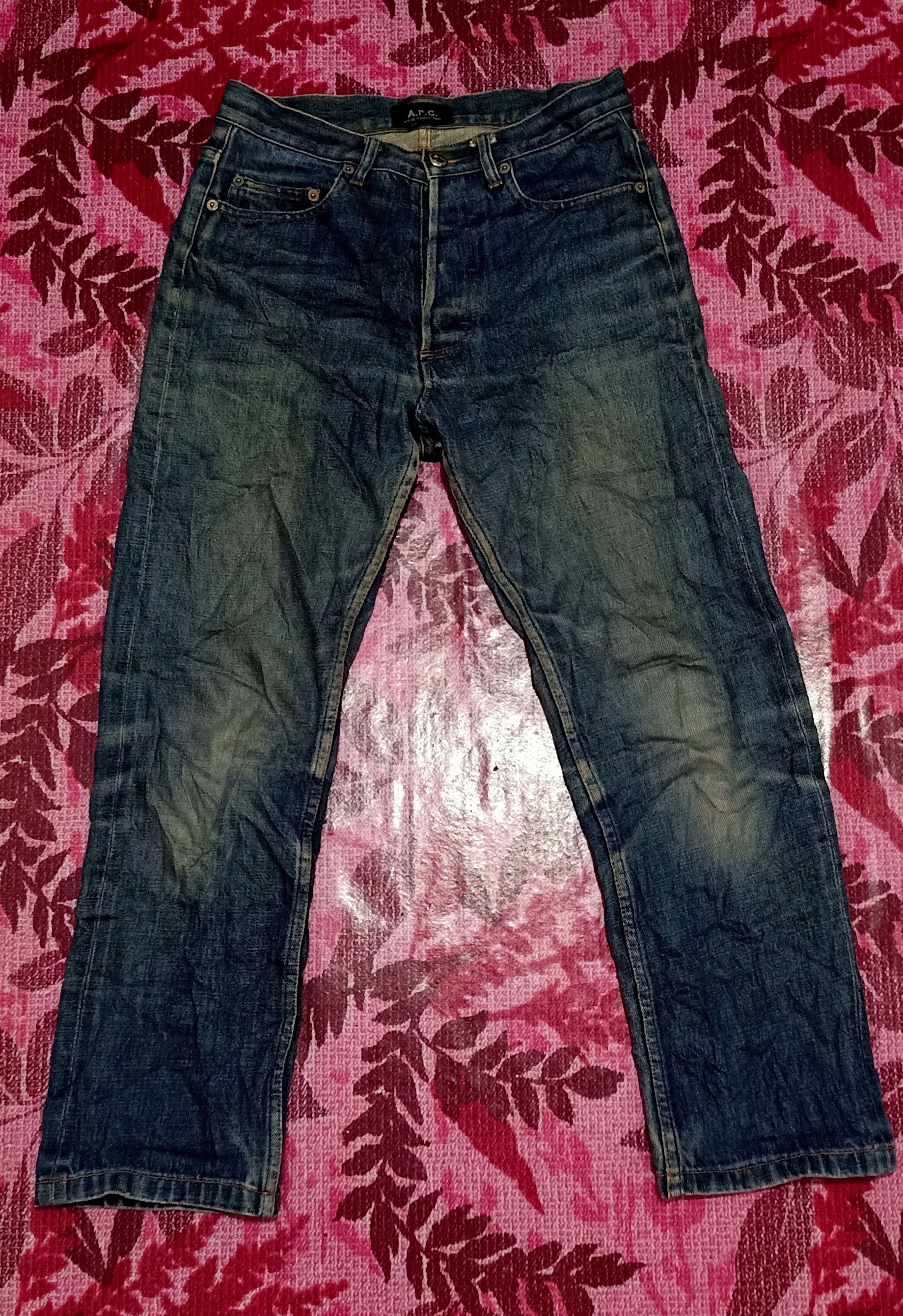 A.P.C. A.p.c. selvedge distressed jeans Size US 27 - 1 Thumbnail