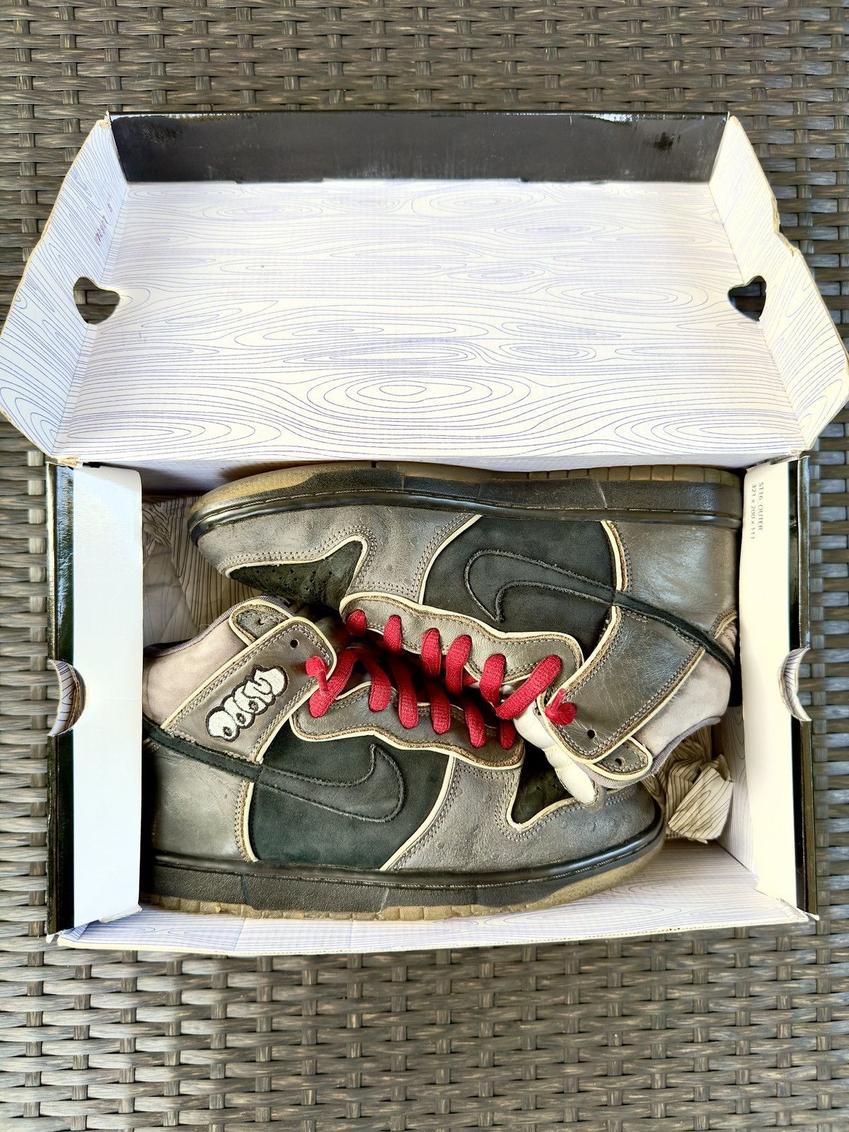MF Doom × Nike Nike Dunk high SB premium Mf Doom 2007 Size US 7 / EU 40 - 2 Thumbnail